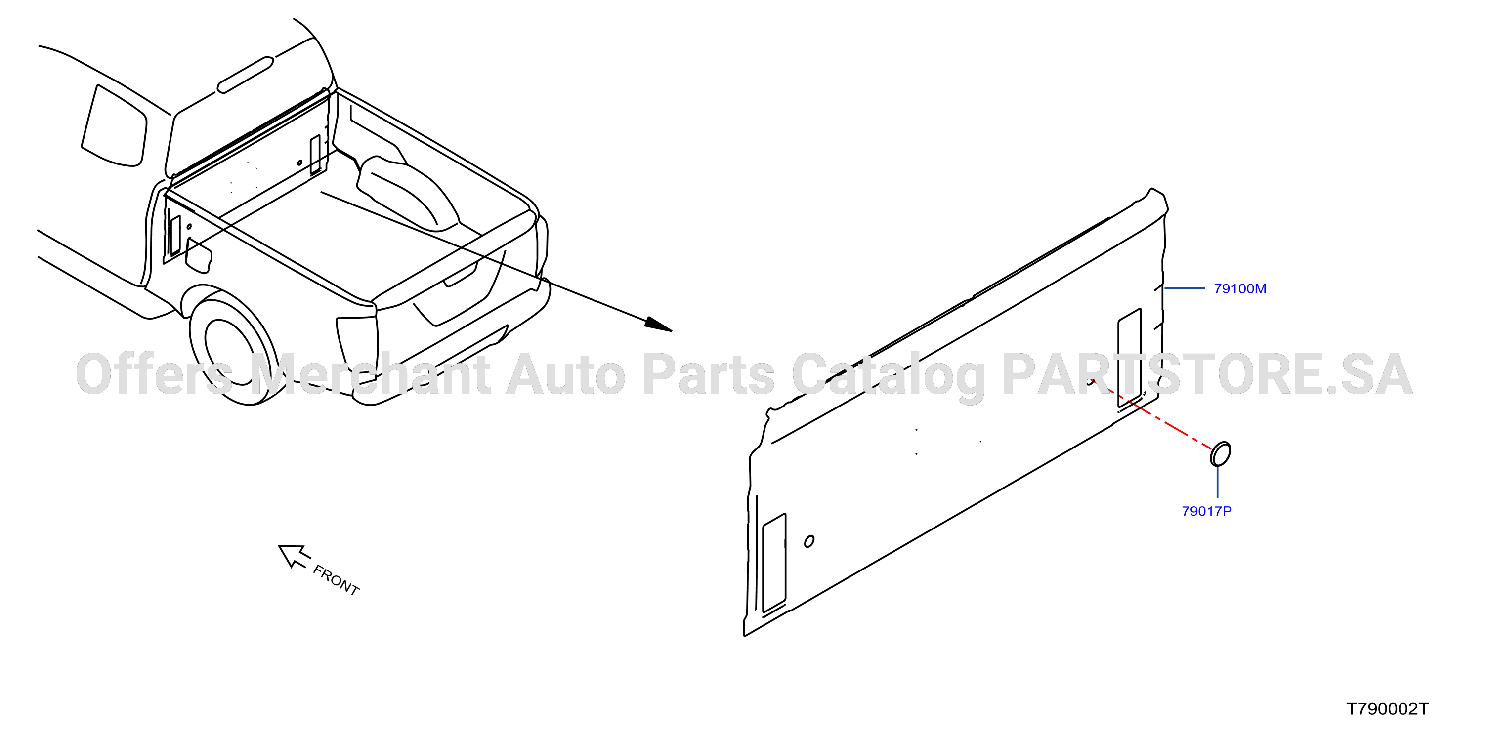 Rear Back Panel Fitting
