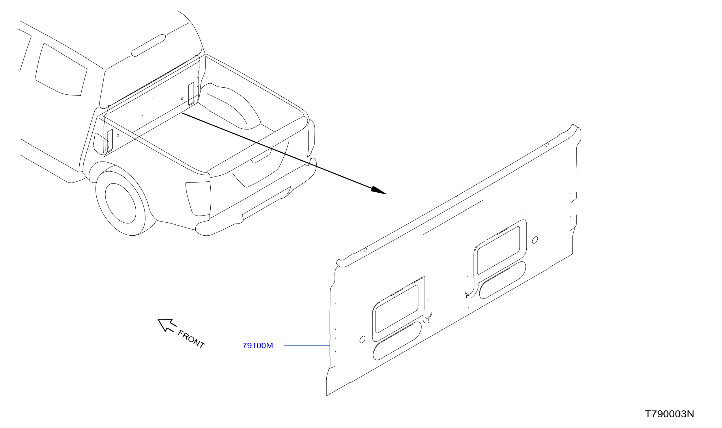 Rear Back Panel Fitting