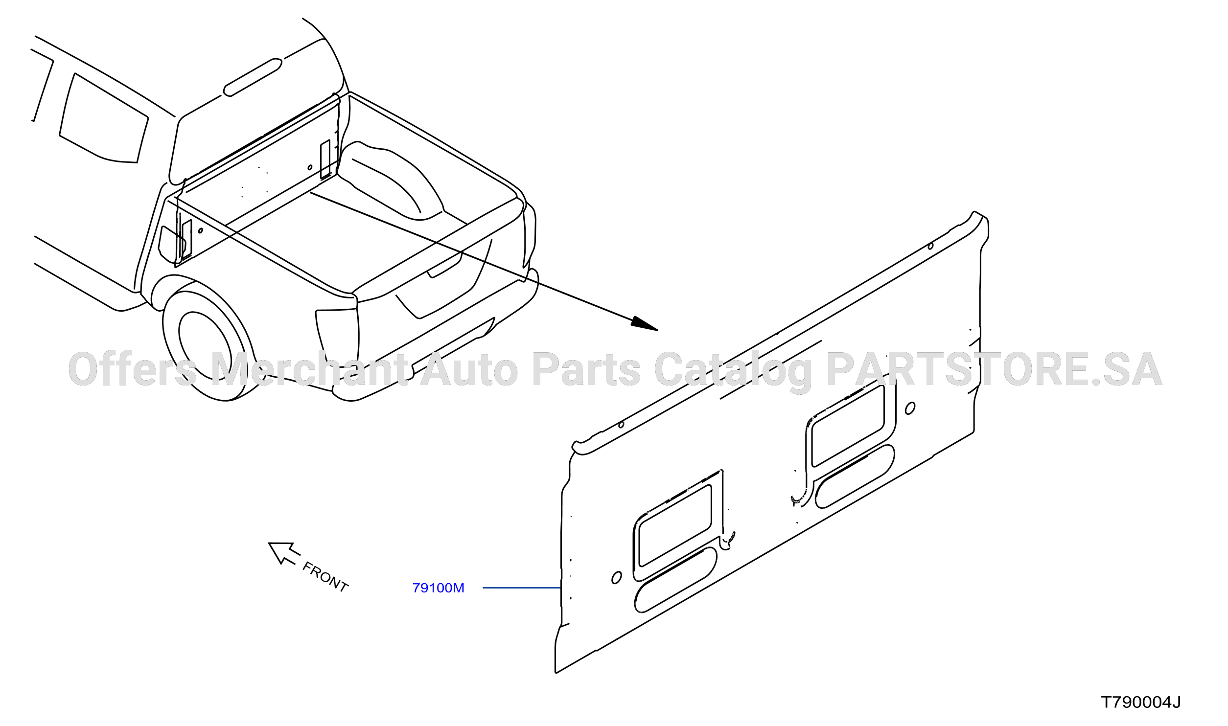 Rear Back Panel Fitting