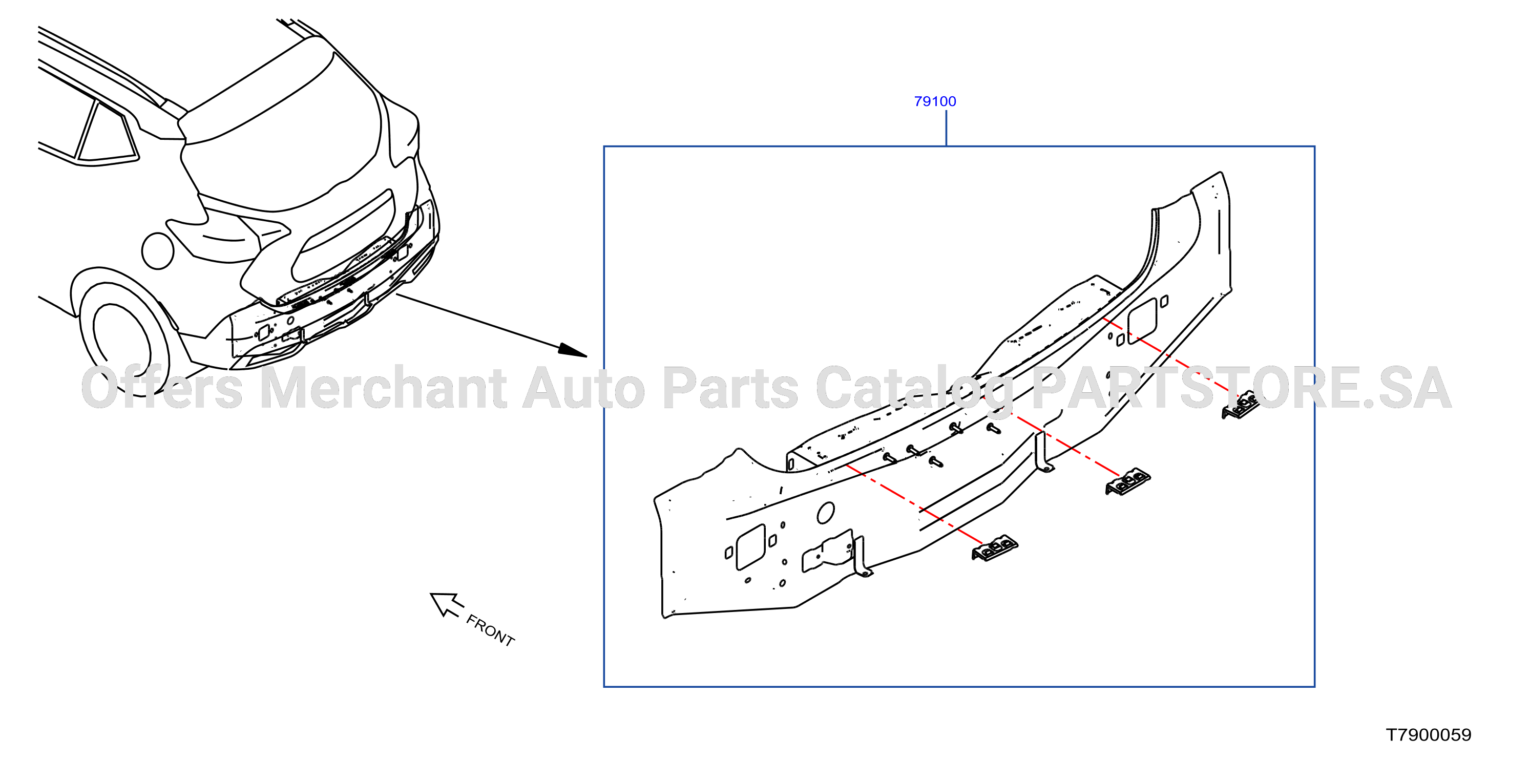 Rear Back Panel Fitting