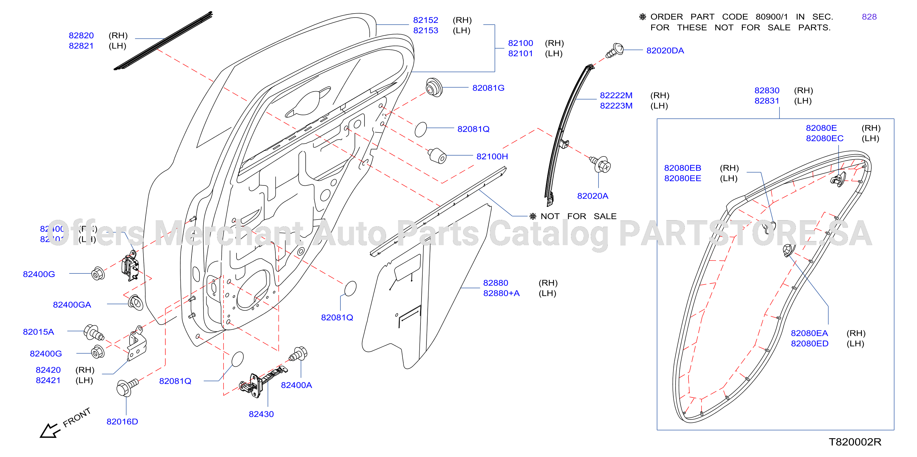 Rear Door Panel Fitting