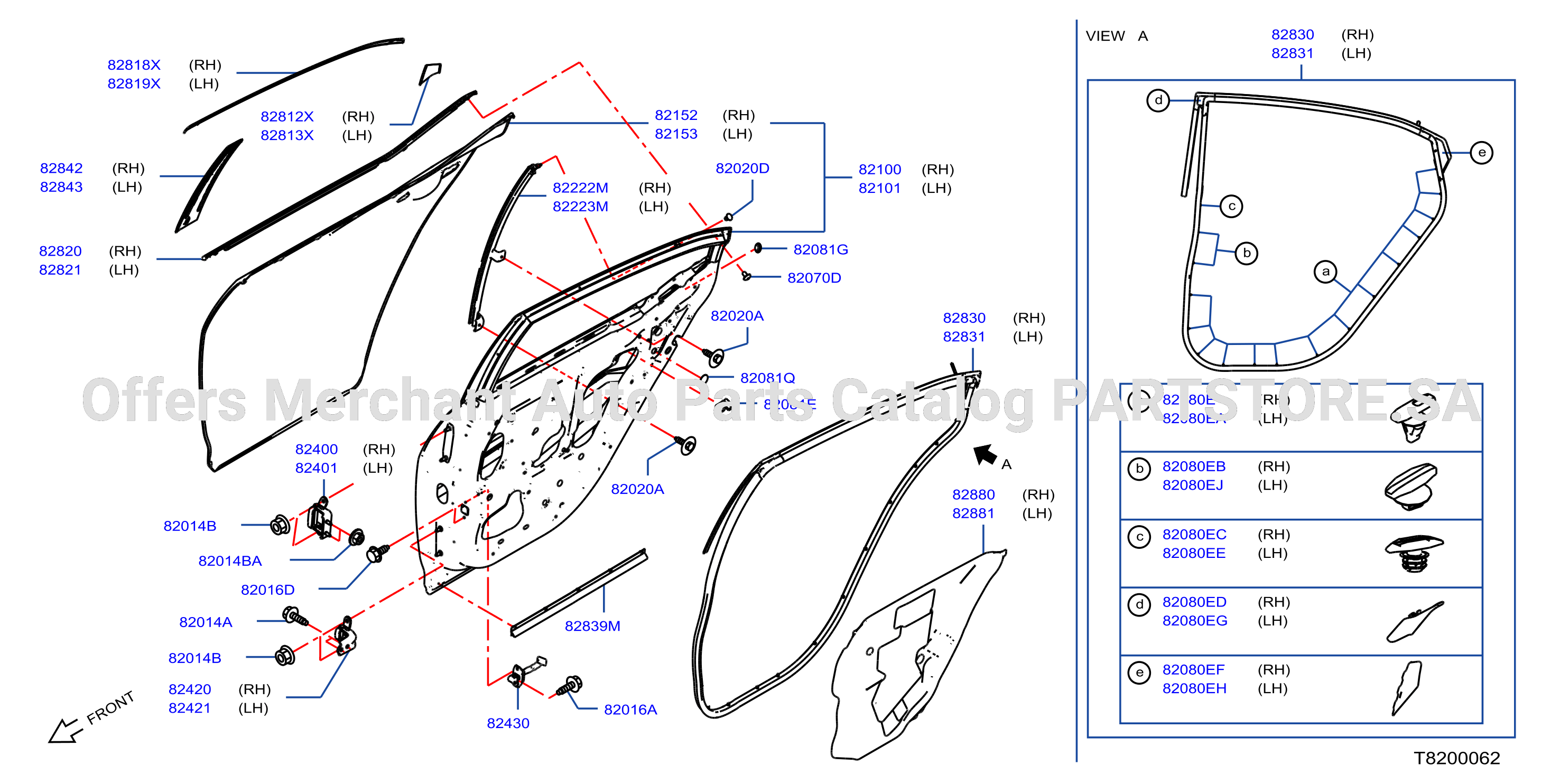 Rear Door Panel Fitting