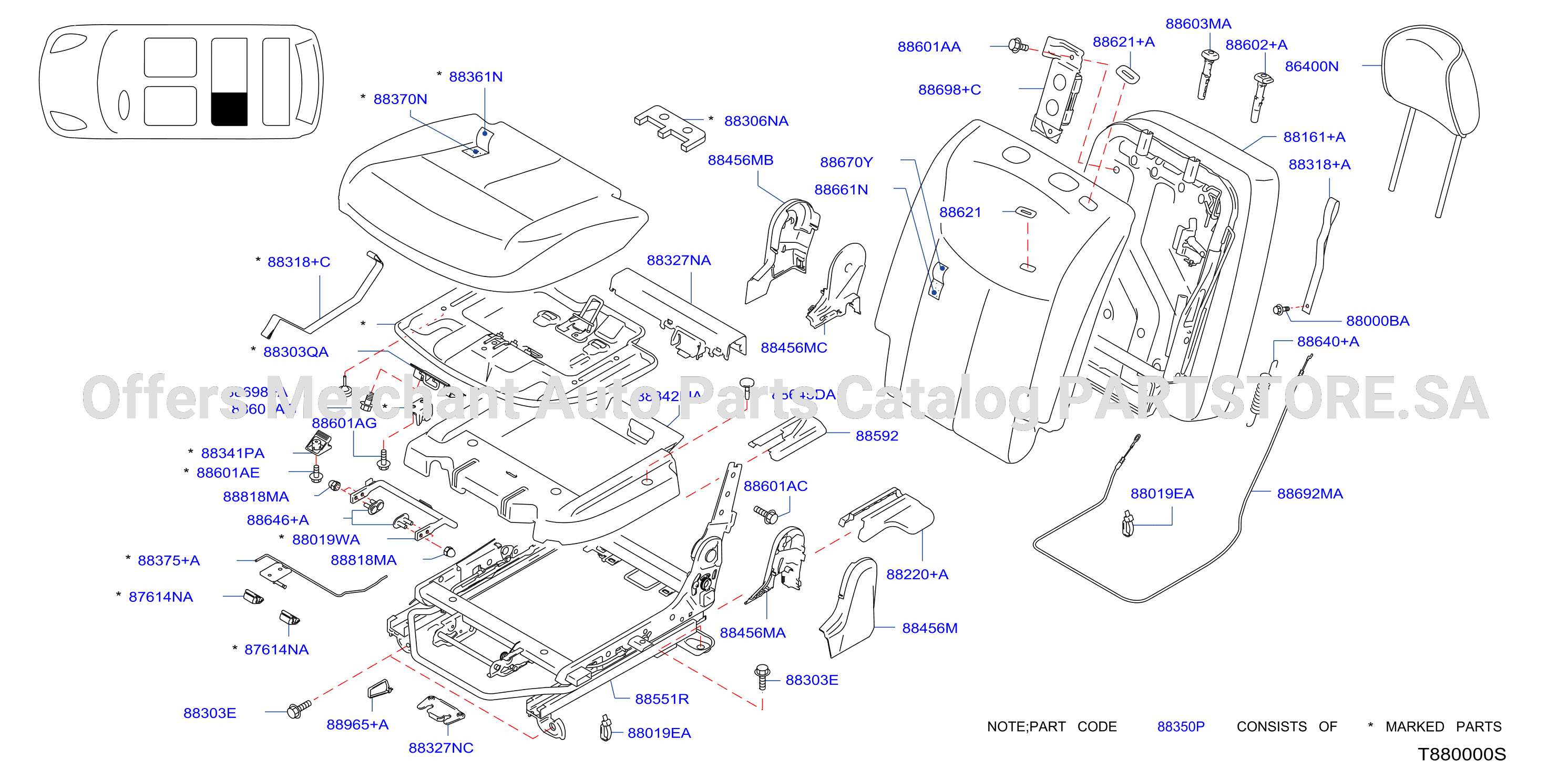 Rear Seat Lh Seat