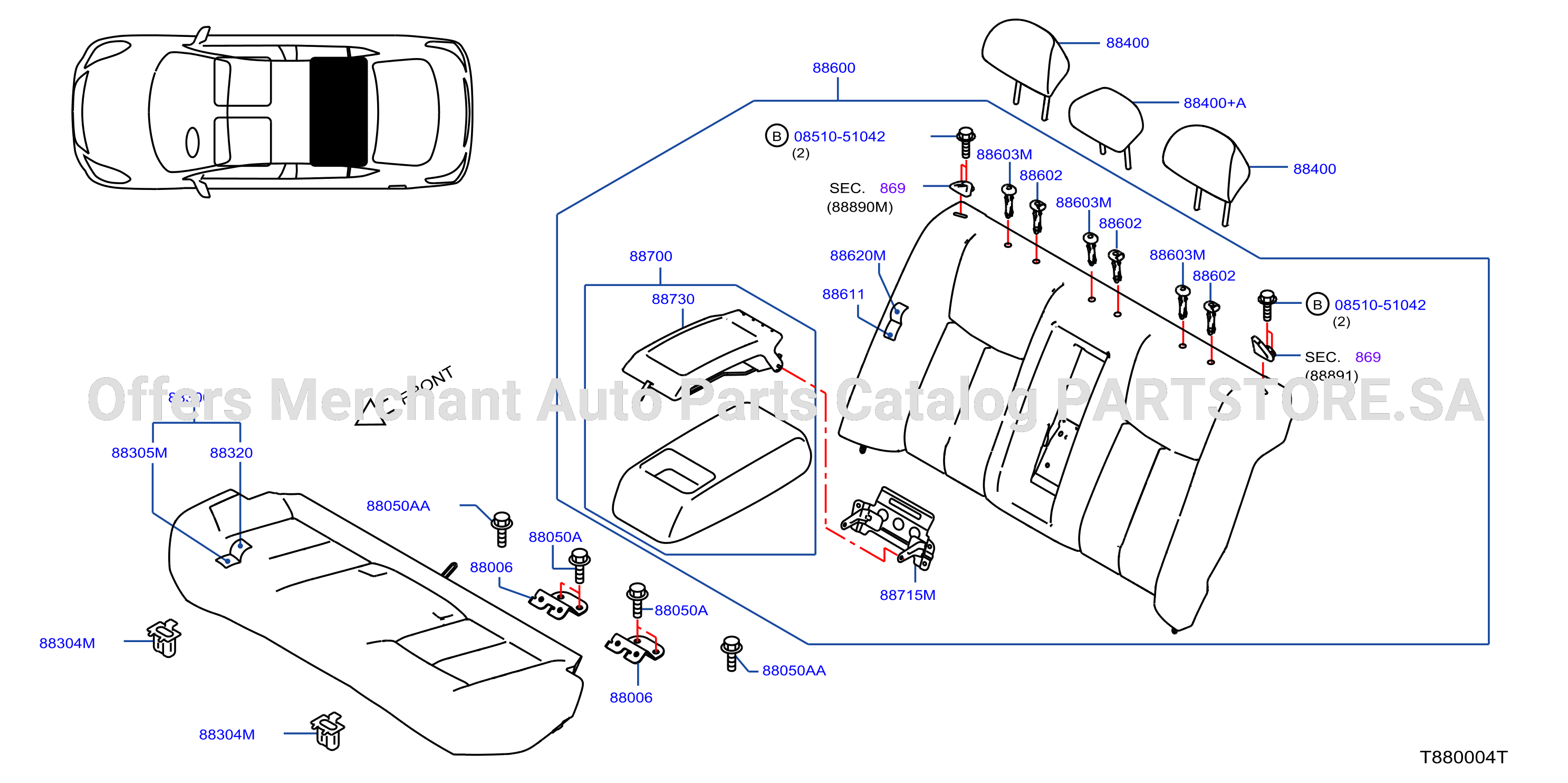 Rear Seat W / 0 Isofix