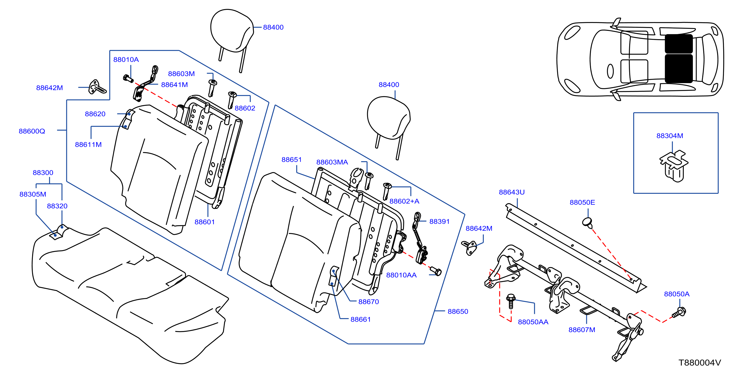 Rear Seat W / Hrst