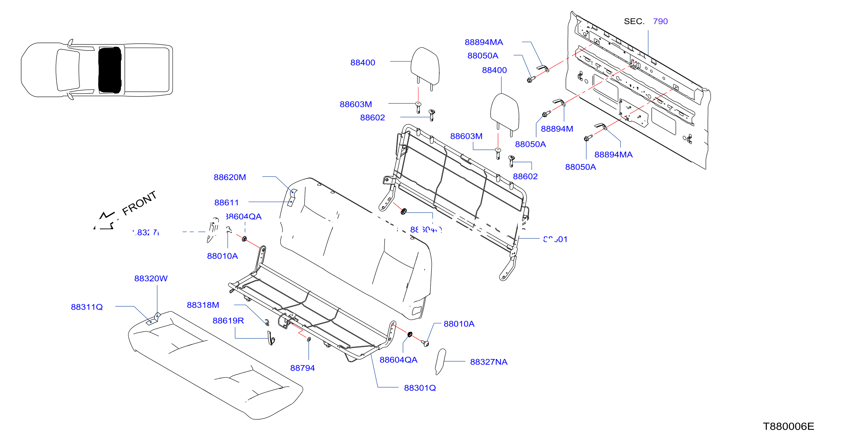 Rear Seat