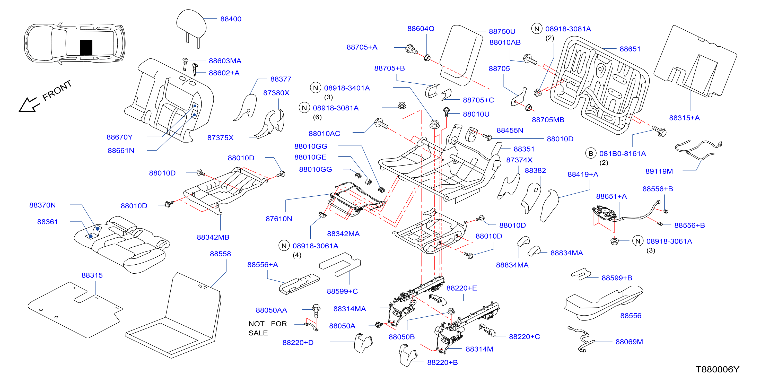 Rear Seat Lh Seat