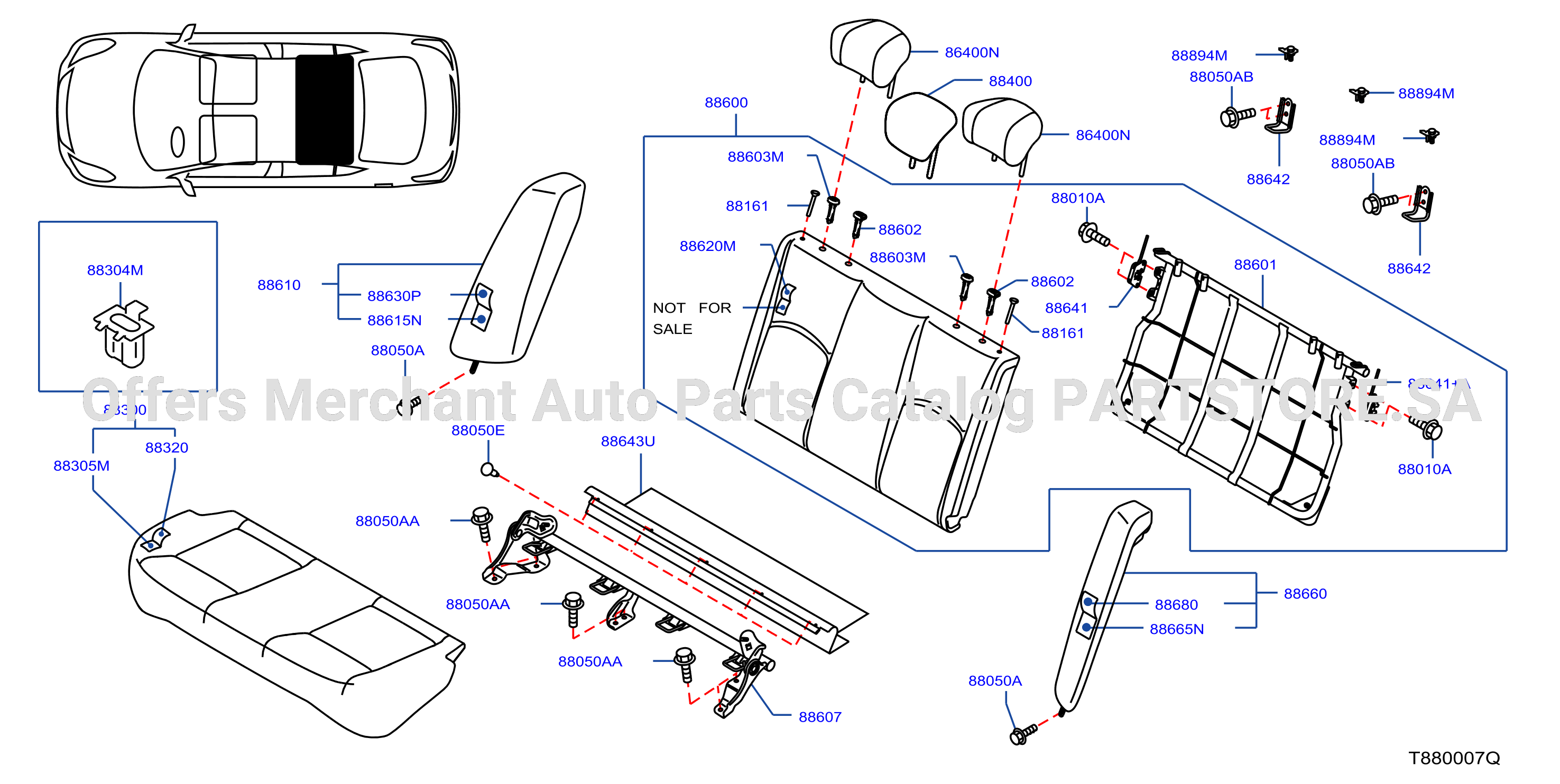 Rear Seat With Back Side