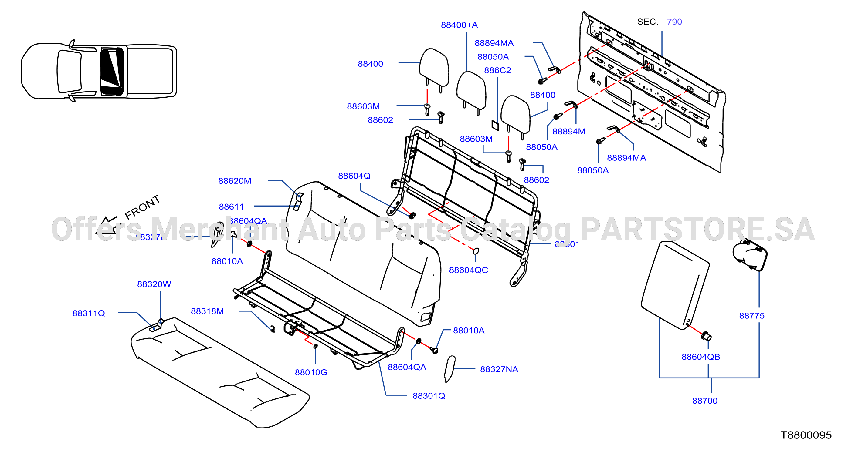 Rear Seat