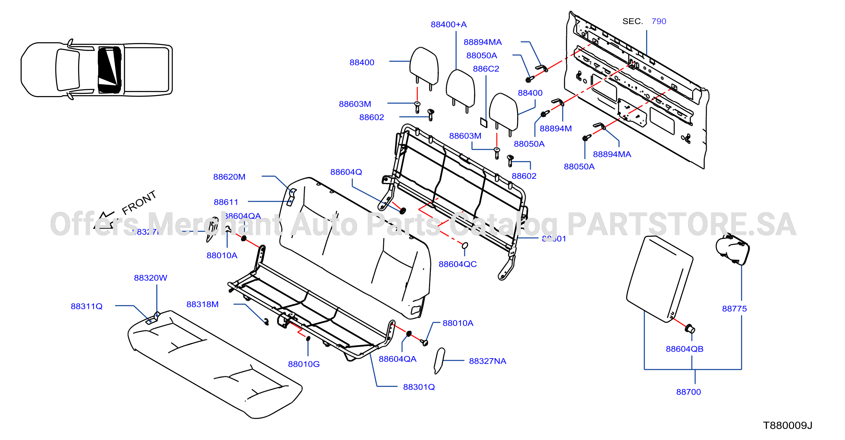 Rear Seat