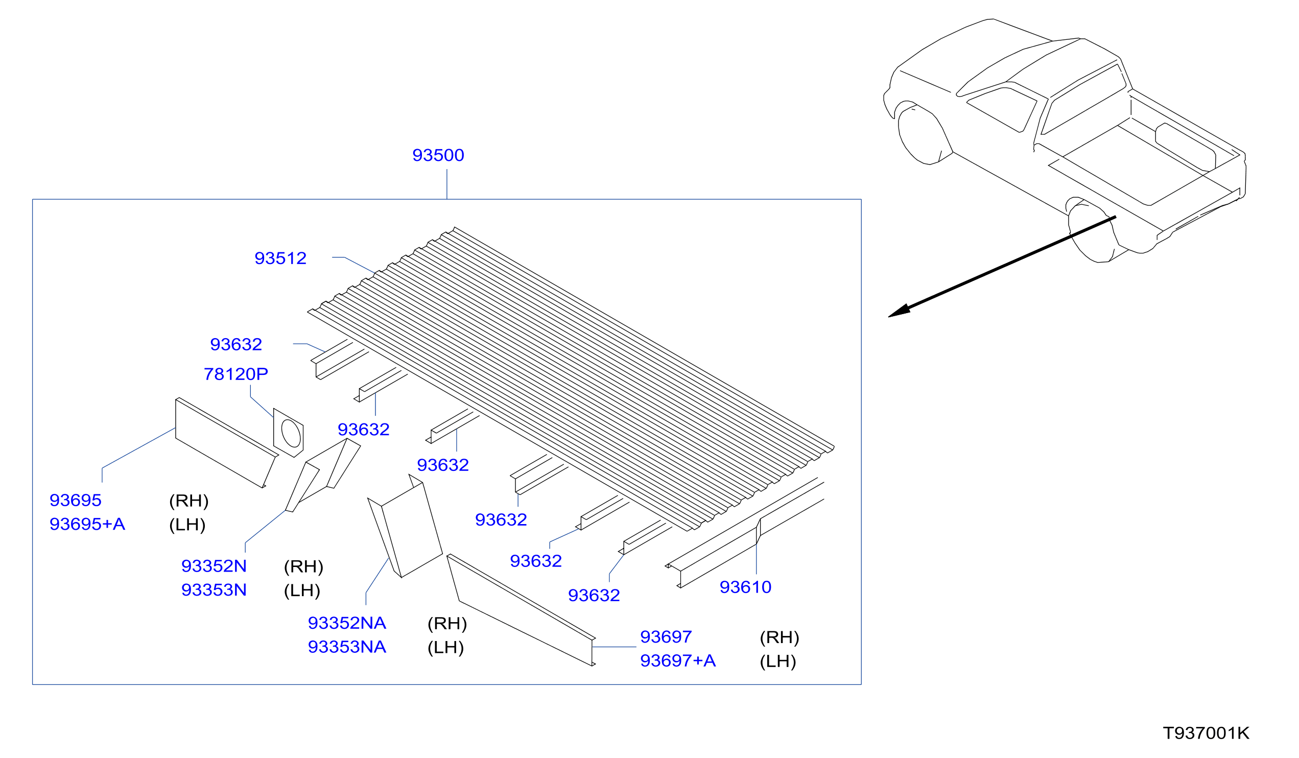 Rear Body Floor Fitting