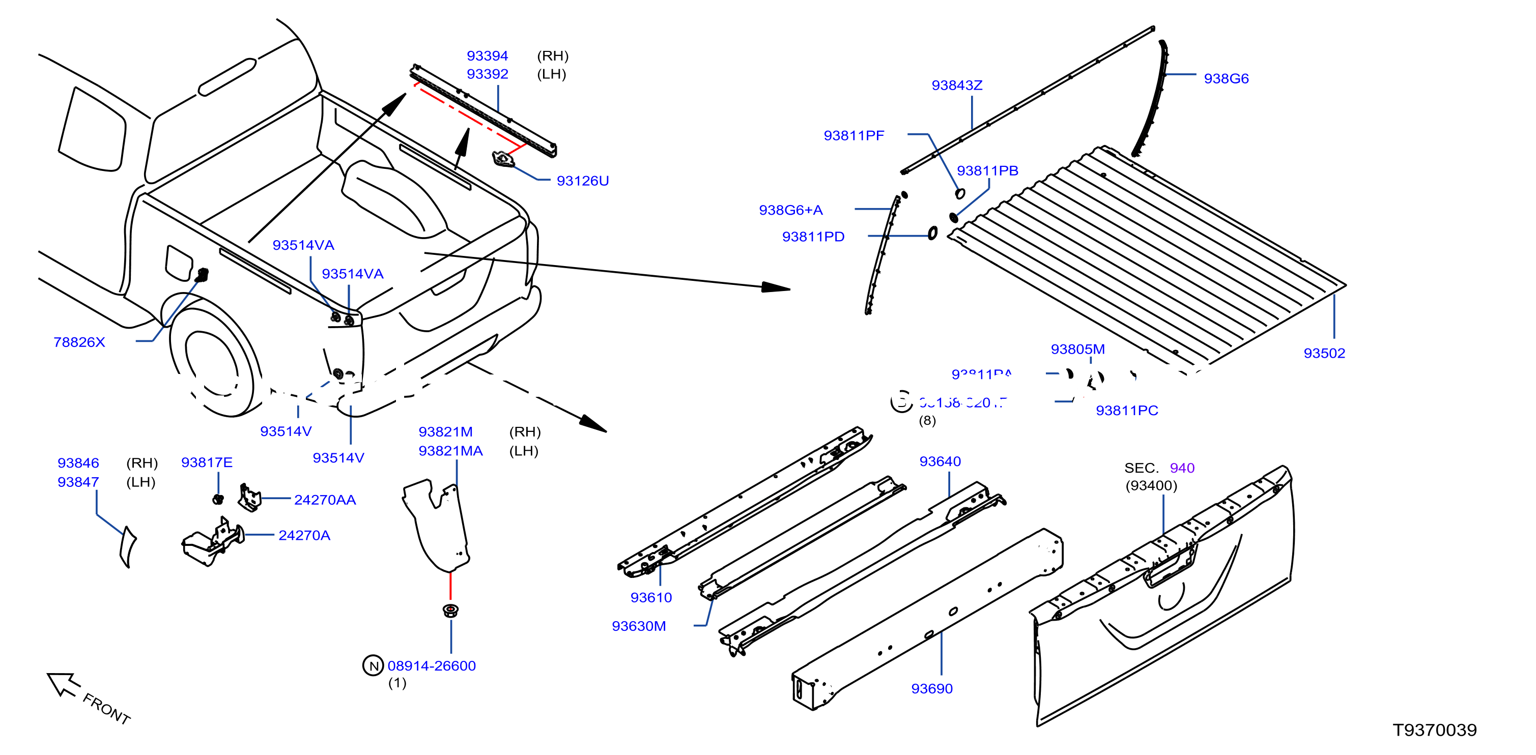 Rear Body Floor Fitting