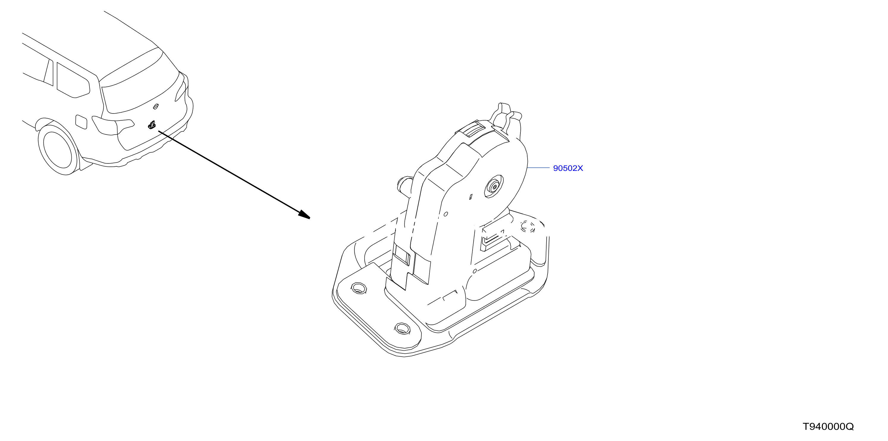 Rear Body Rear Gate Fitting