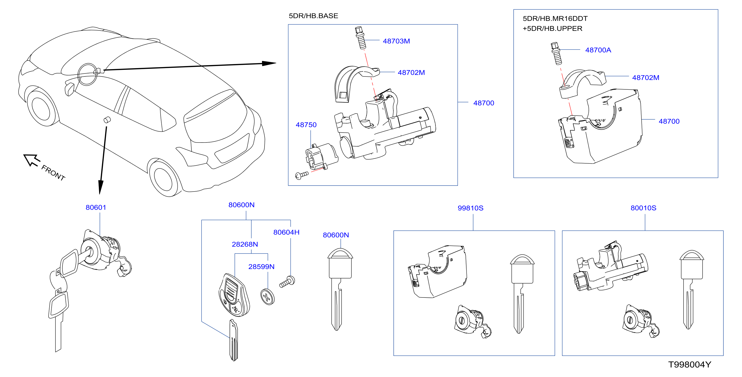 Key Set Blank Key
