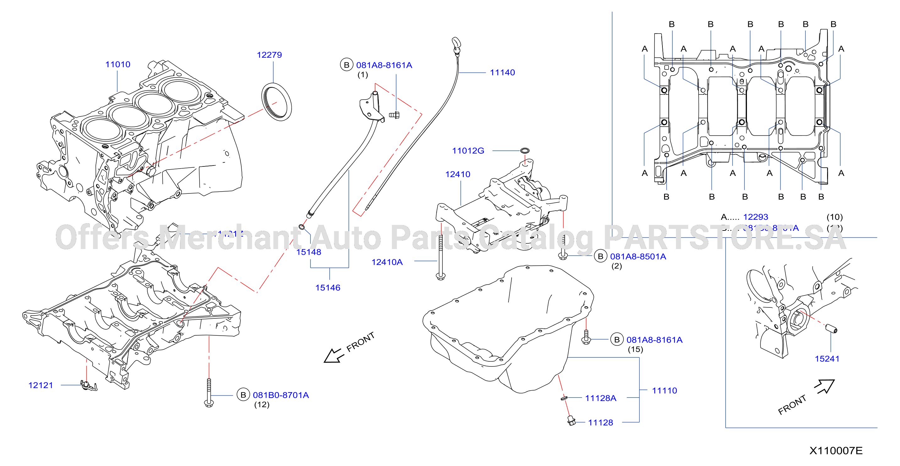 Cylinder Block Oil Pan Oil Pan