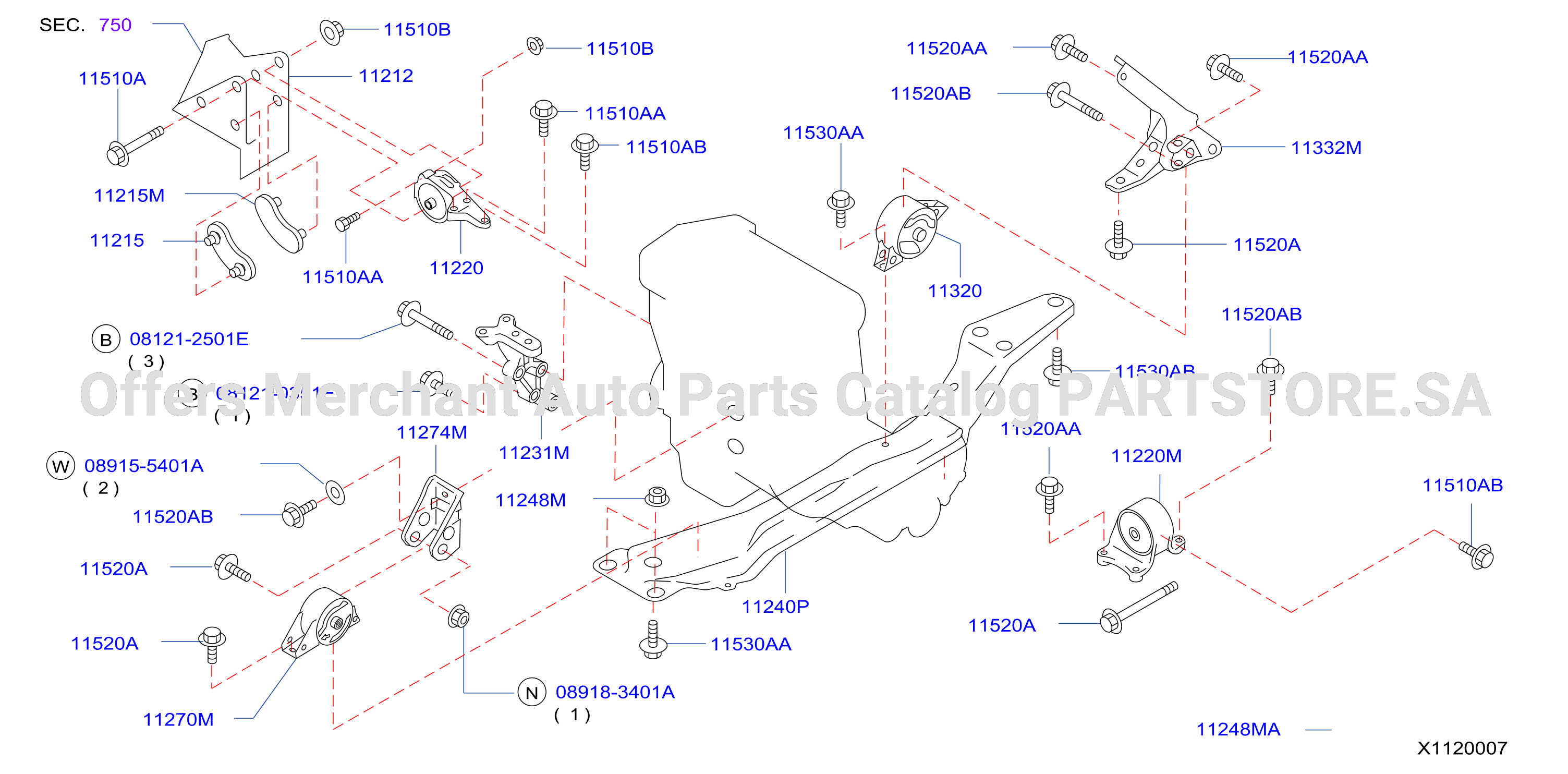 Engine Transmission Mounting
