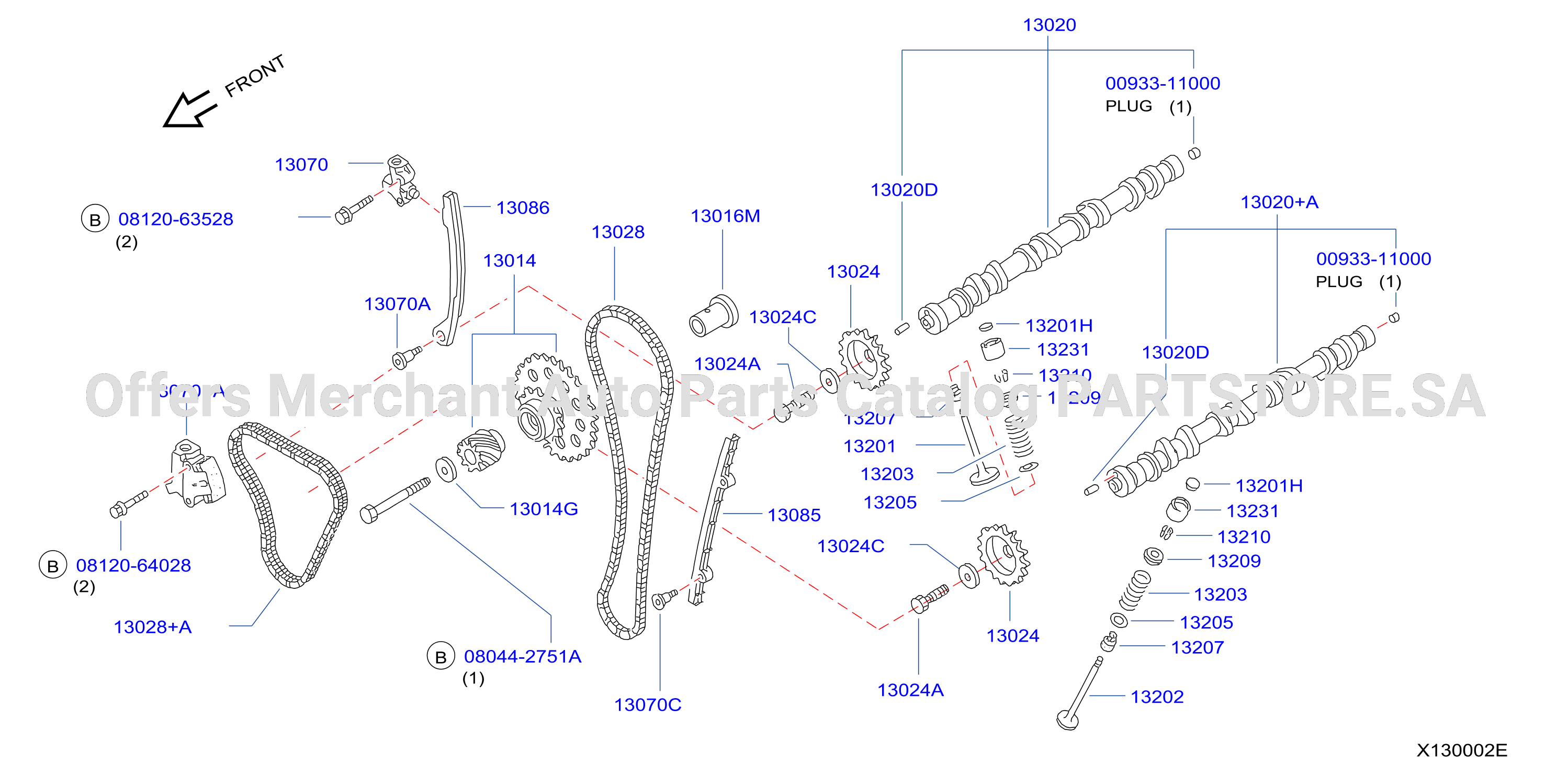 Camshaft Valve Mechanism Camshaft Valve Mechanism