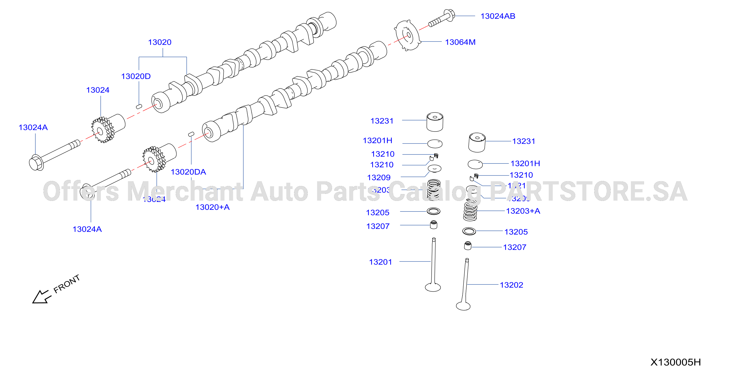 Camshaft Valve Mechanism Camshaft Valve Mechanism