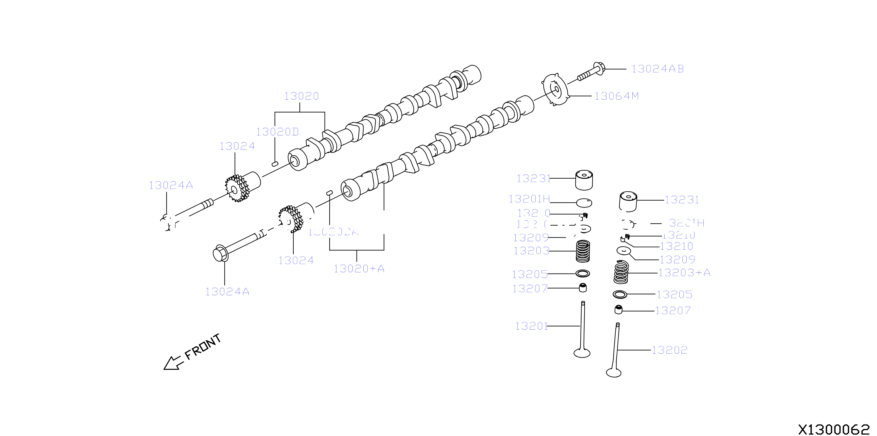 Camshaft Valve Mechanism Camshaft Valve Mechanism