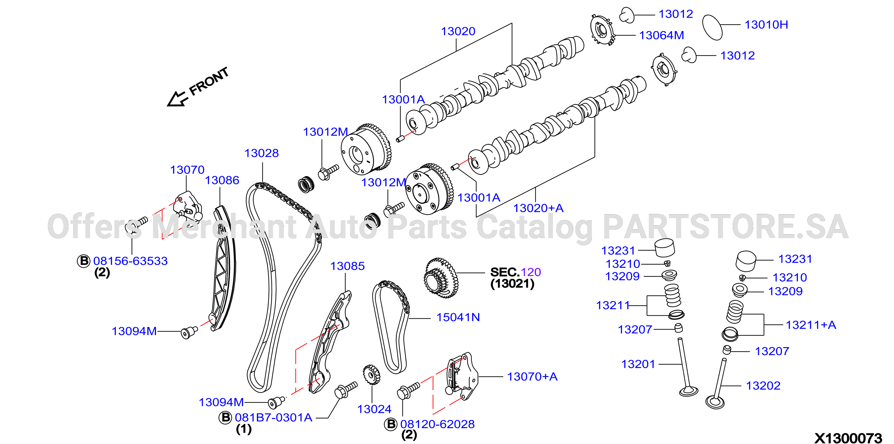 Camshaft Valve Mechanism Select Camshaft