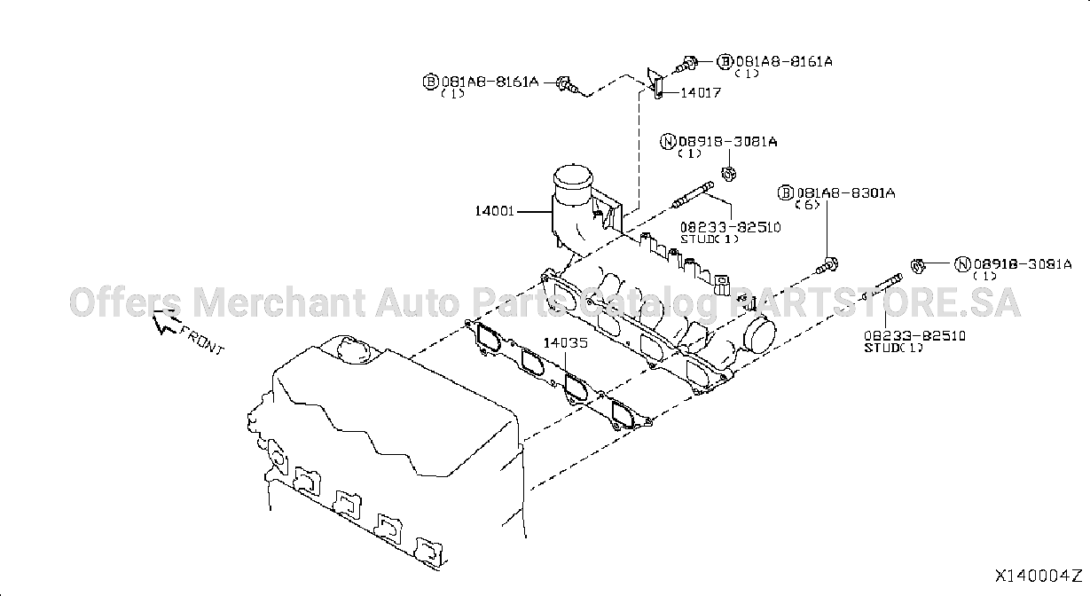 Manifold Intake Parts