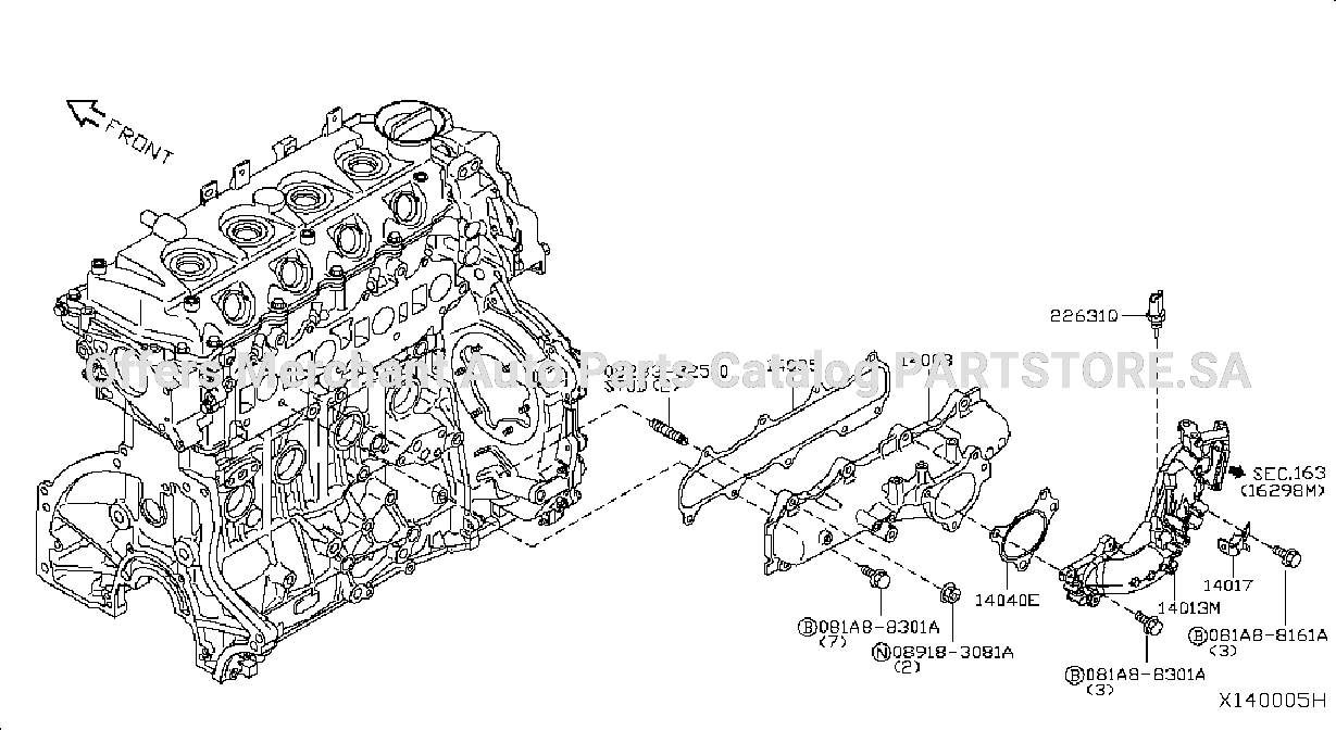 Manifold Intake Parts