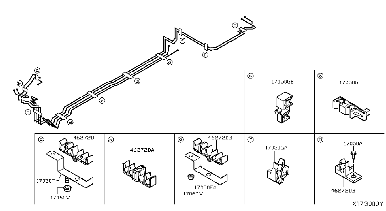 Fuel Piping Fuel Brake Piping