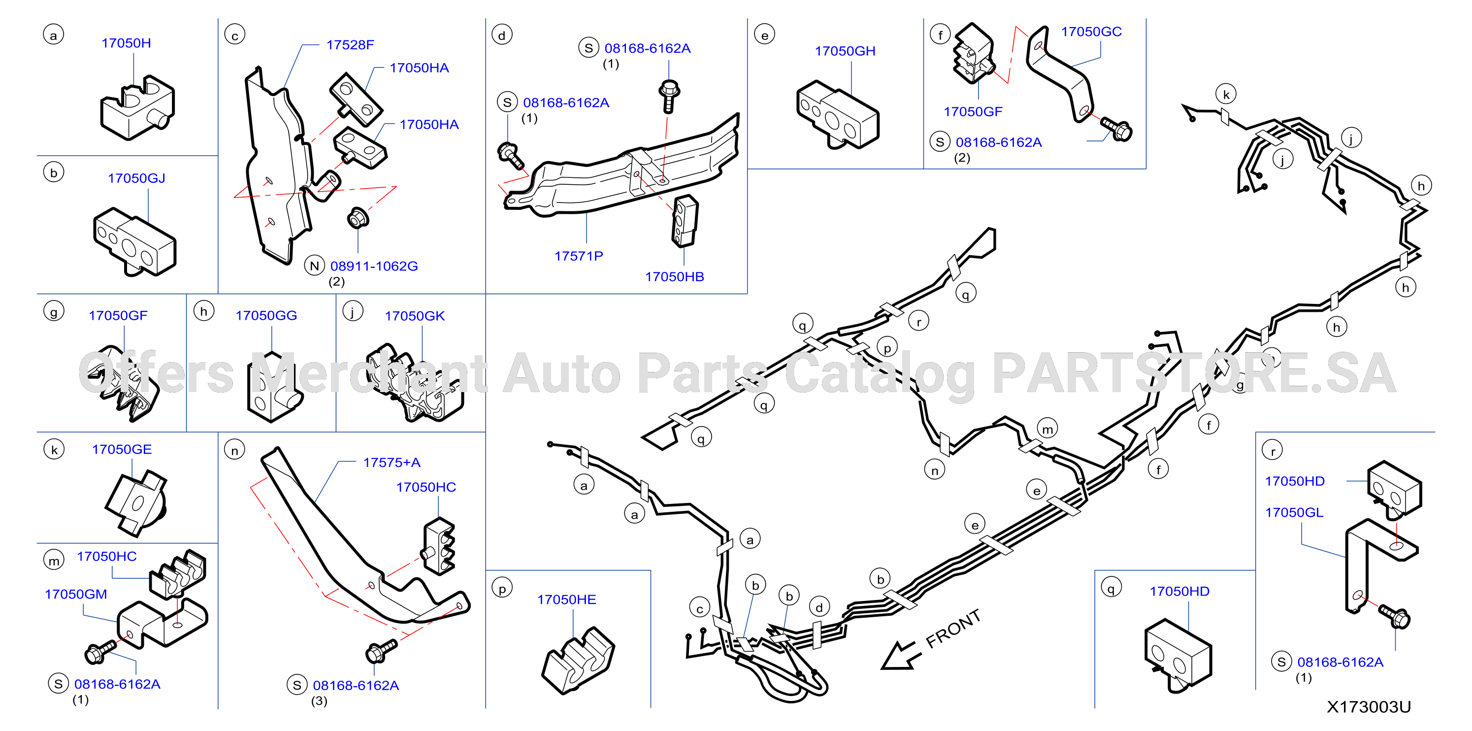 Fuel Piping Fuel Brake Piping