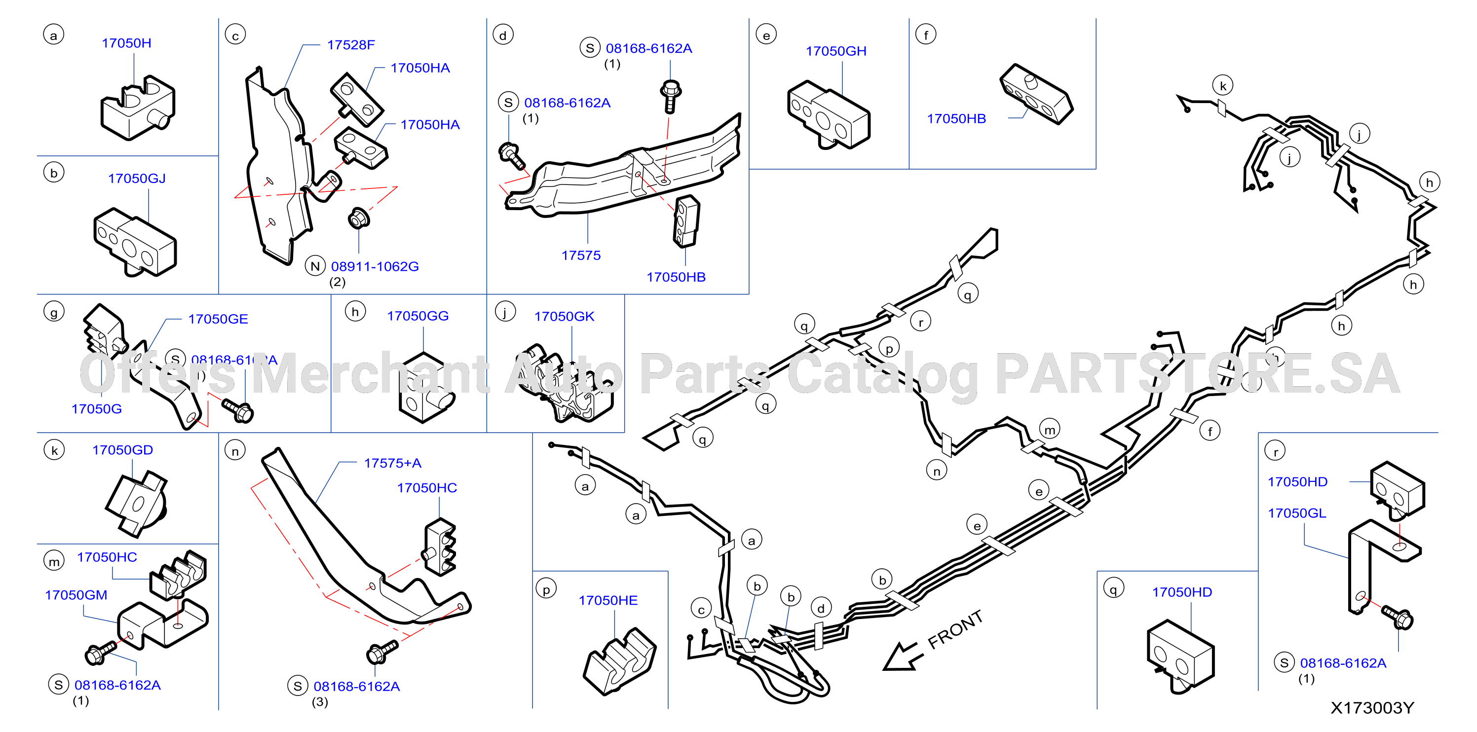Fuel Piping Fuel Brake Piping