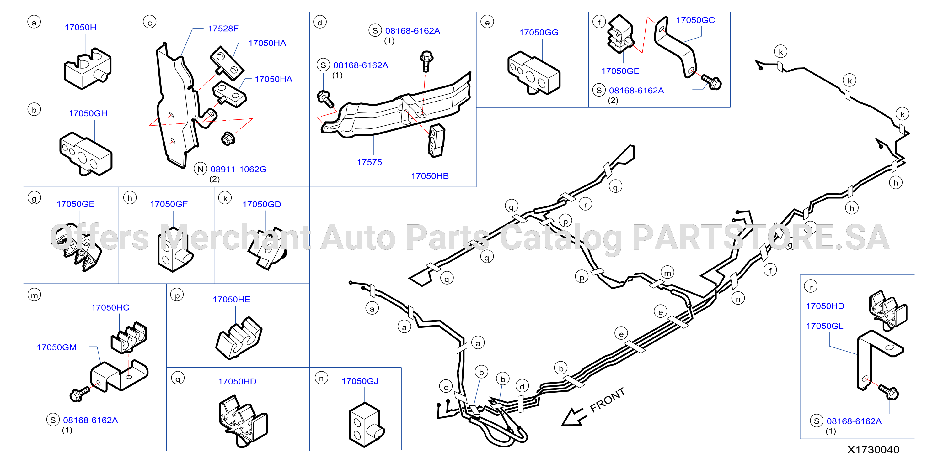 Fuel Piping Fuel Brake Piping
