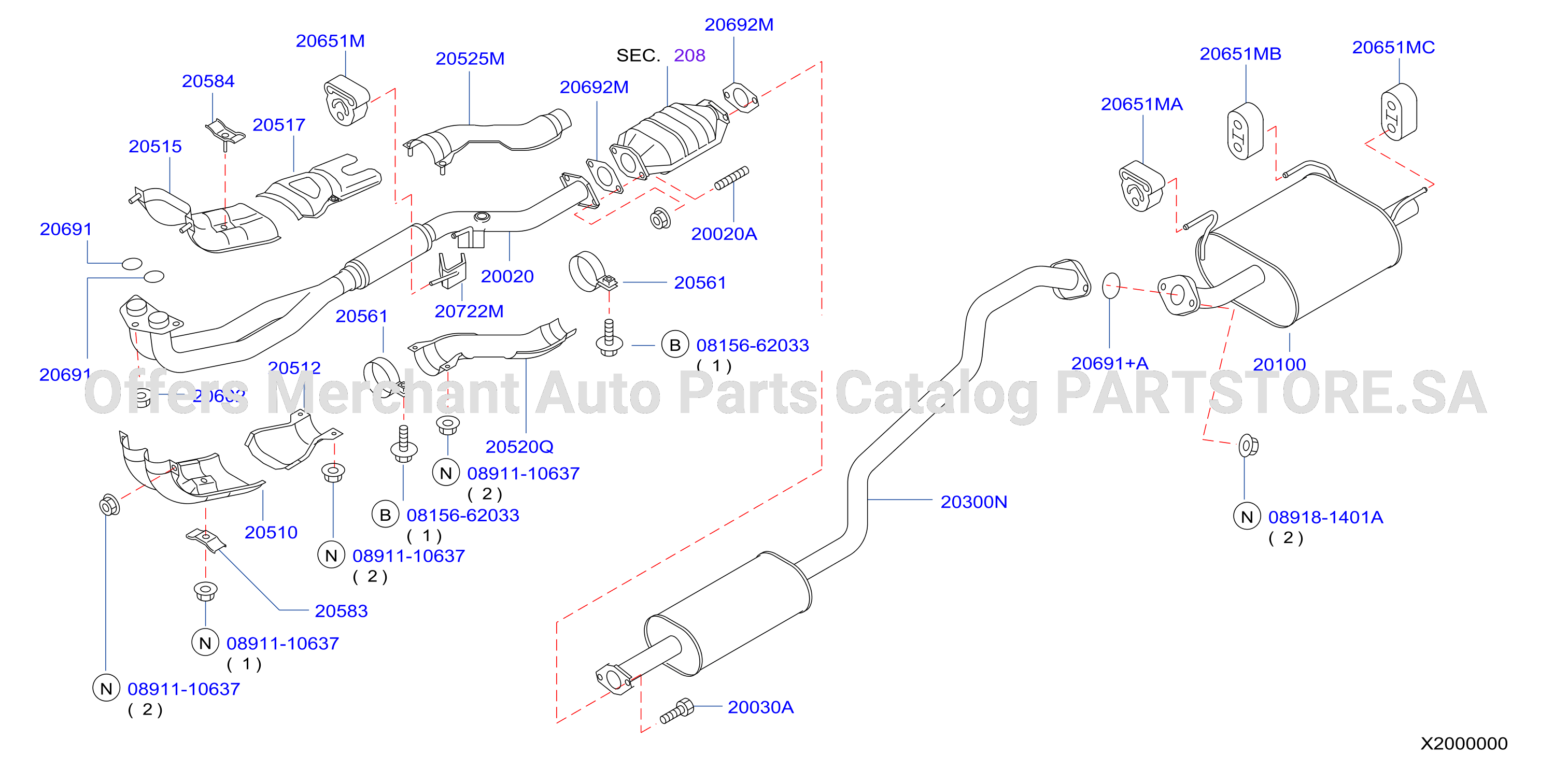 Exhaust Tube Muffler