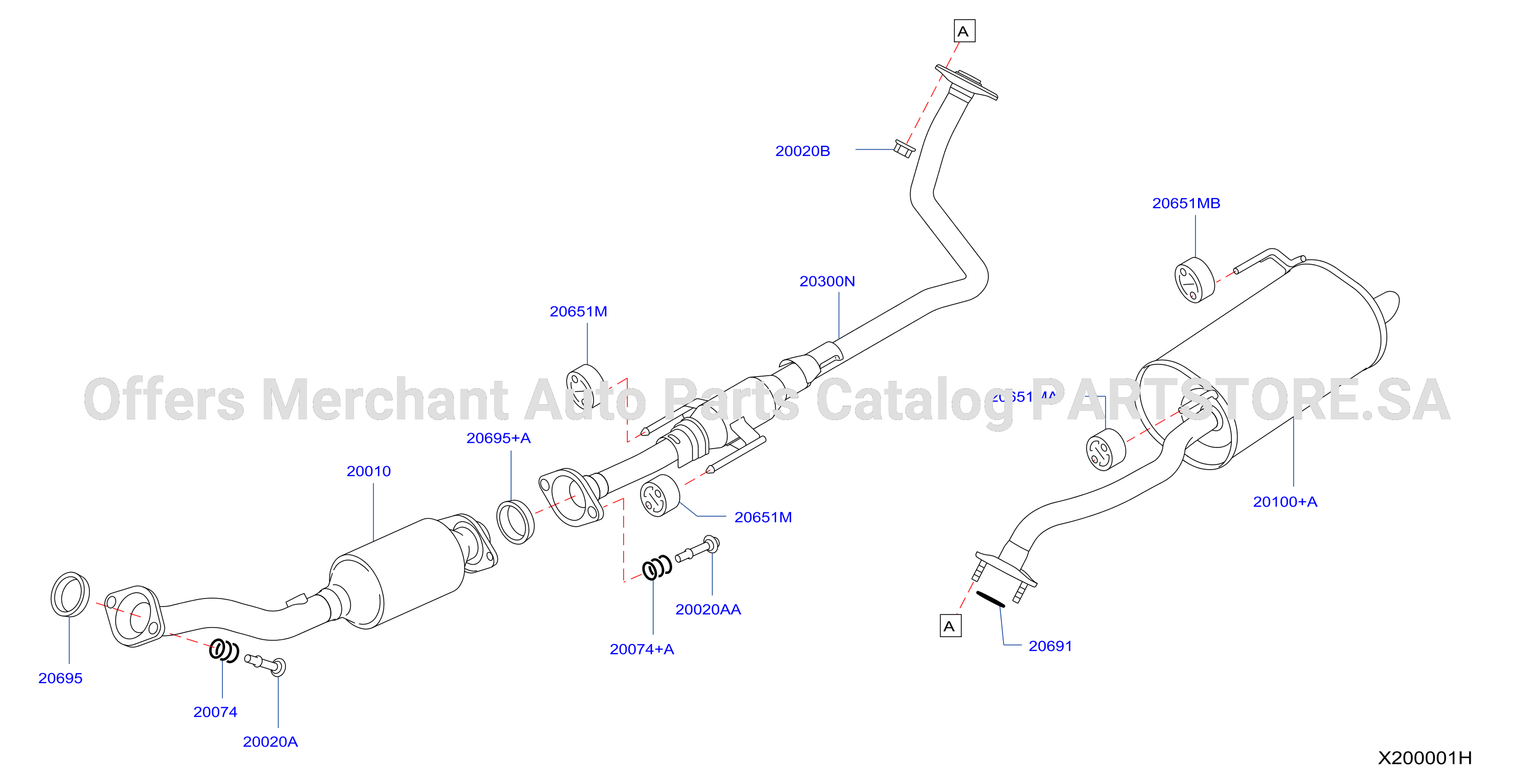 Exhaust Tube Muffler