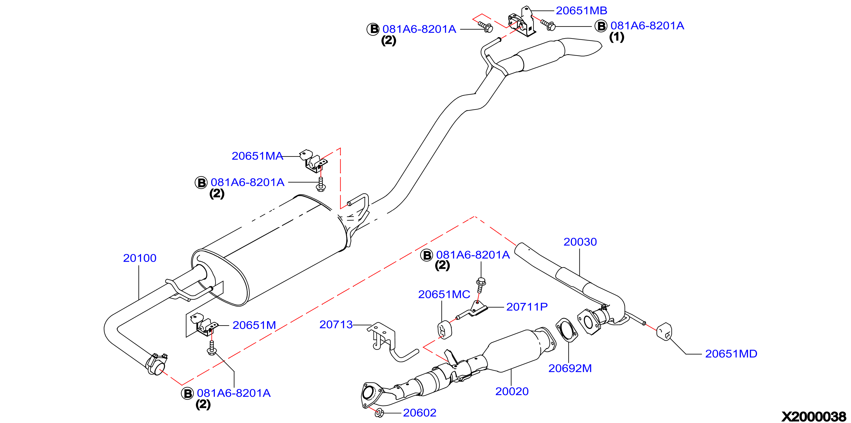 Exhaust Tube Muffler