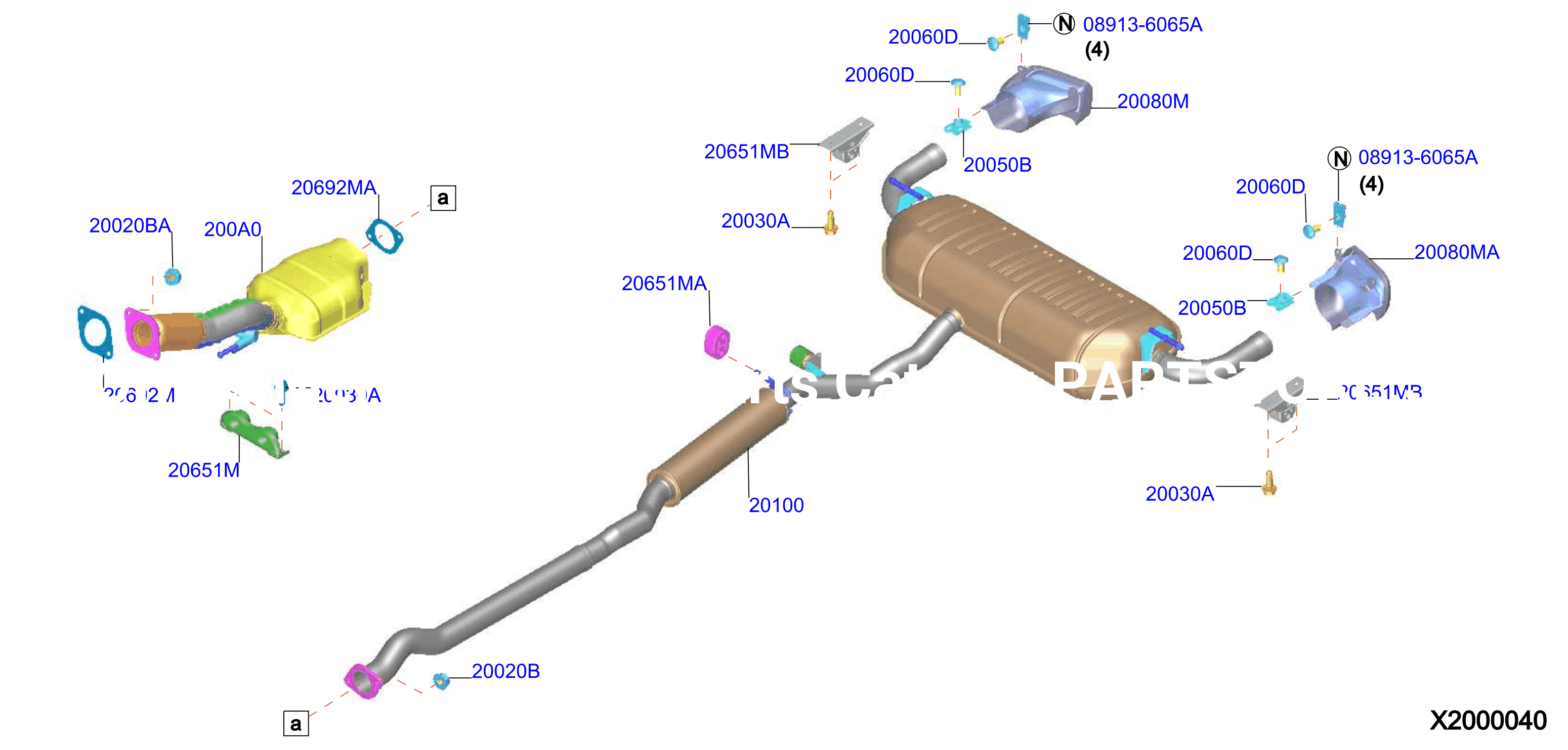 Exhaust Tube Muffler