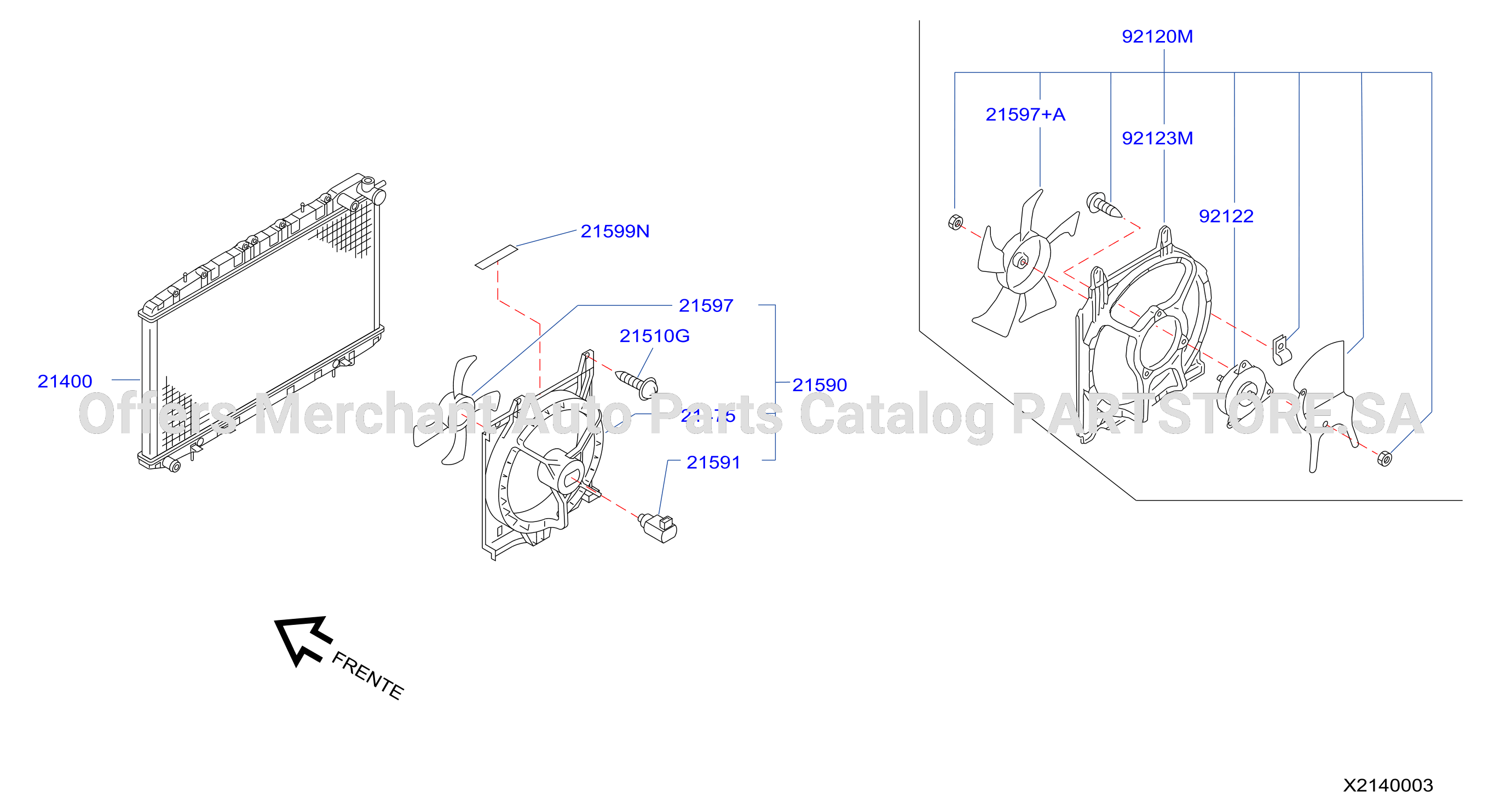 Radiator Shroud Inverter Cooling Fitting Parts