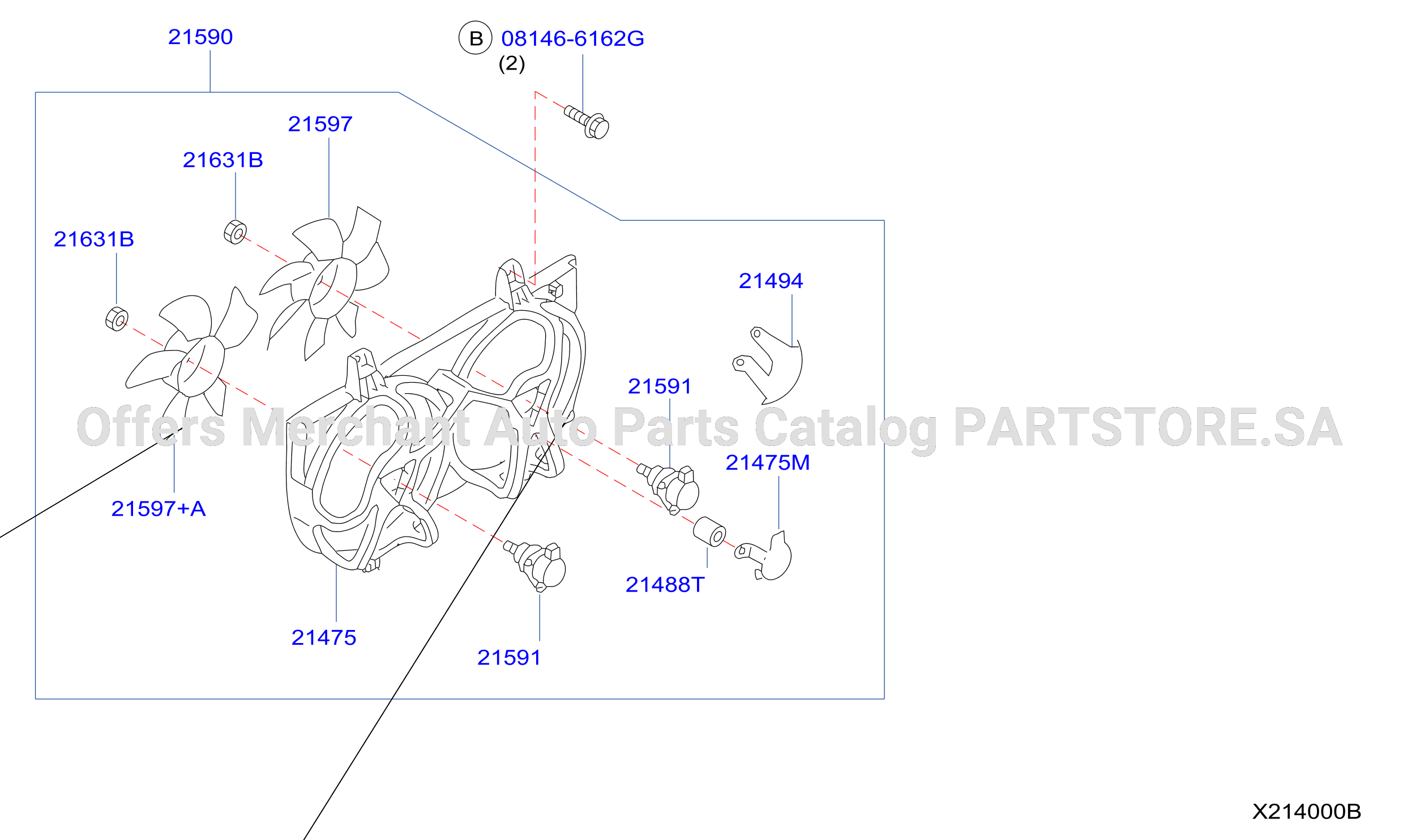 Radiator Shroud Inverter Cooling Fitting Parts