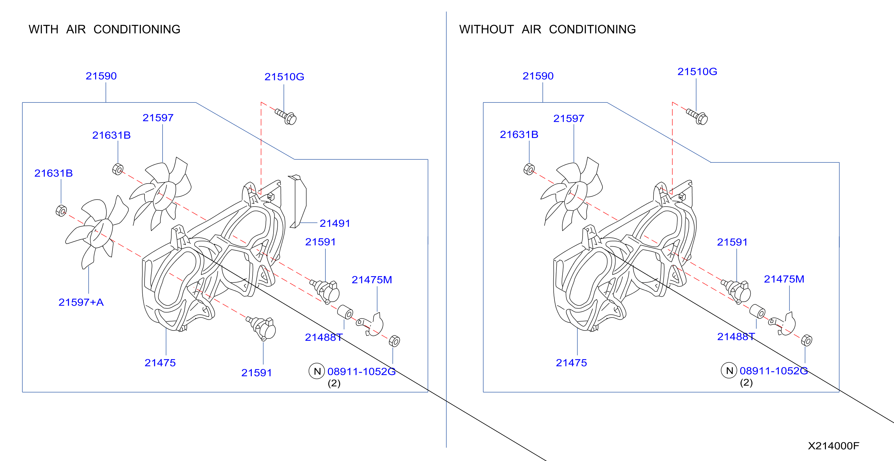 Radiator Shroud Inverter Cooling Fitting Parts