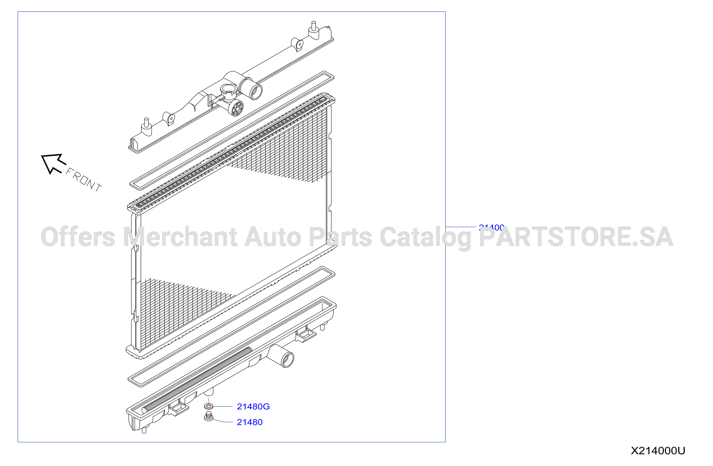 Radiator Shroud Inverter Cooling Radiator