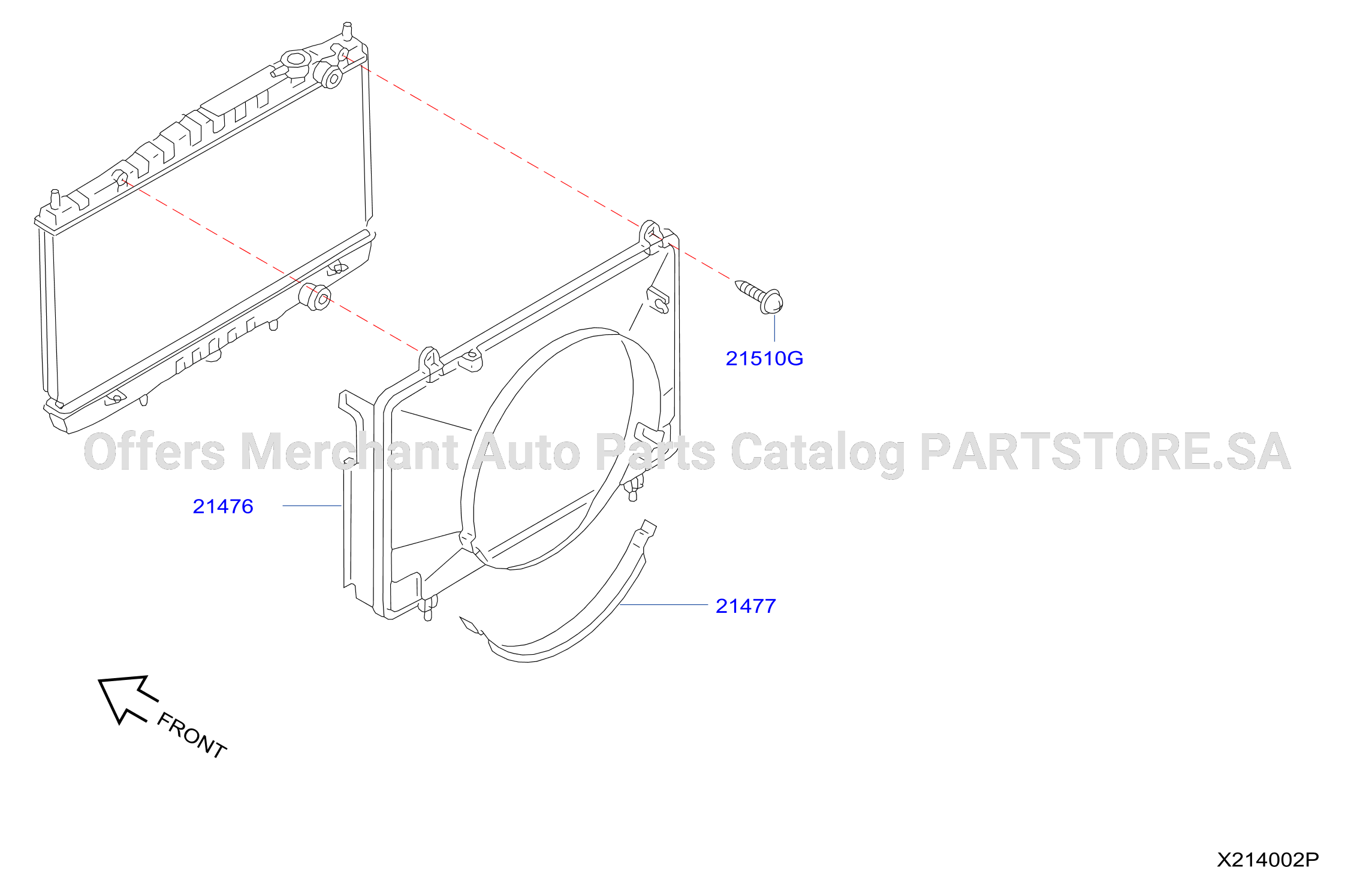Radiator Shroud Inverter Cooling Fitting Parts Mv