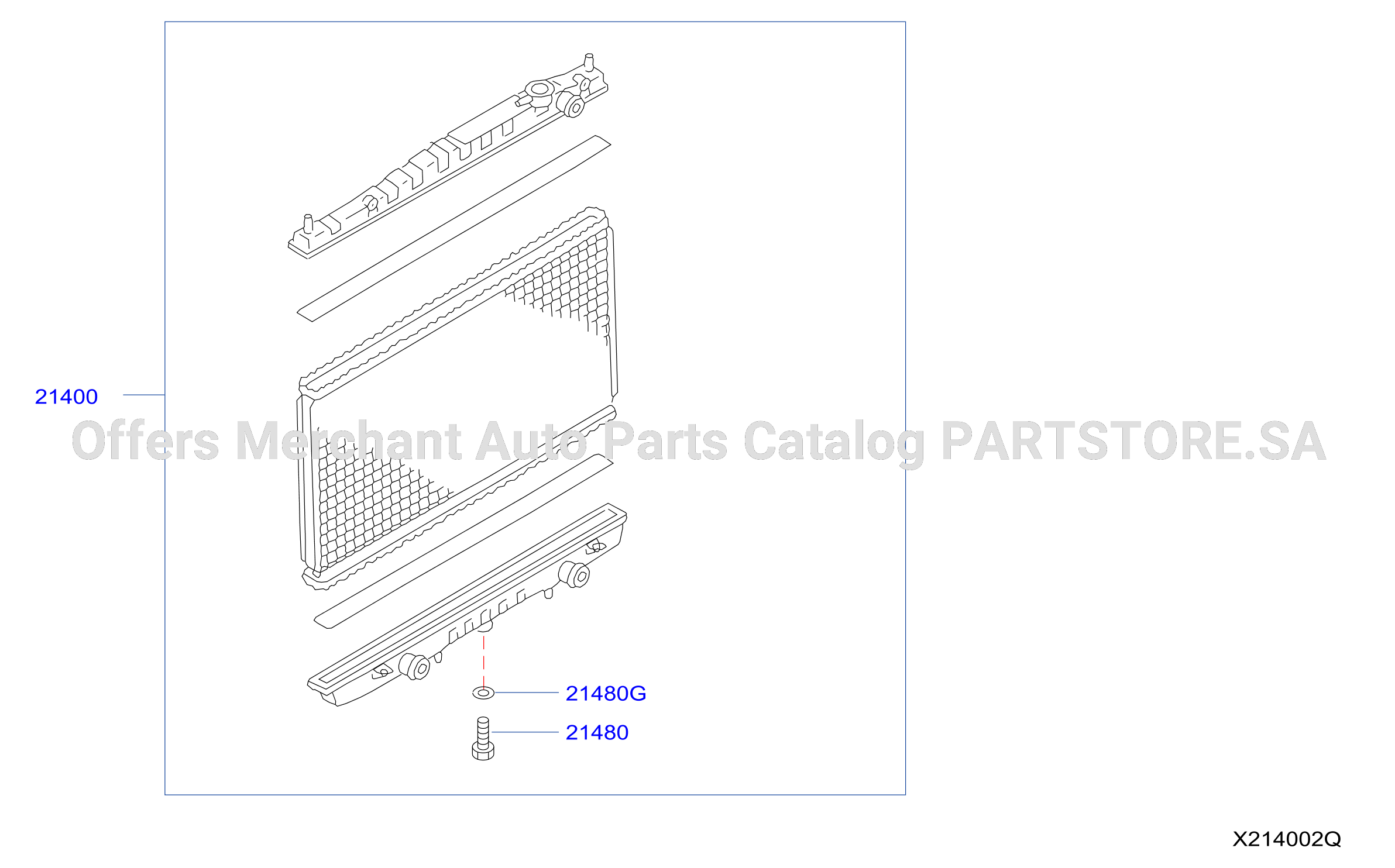 Radiator Shroud Inverter Cooling Radiator