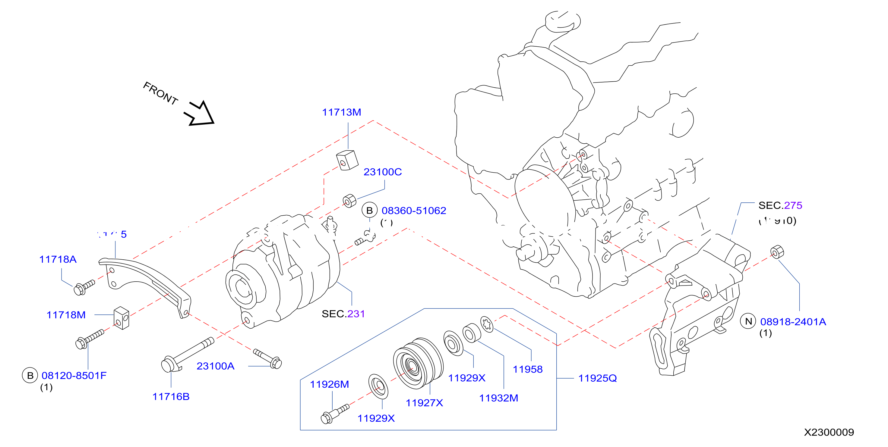 Alternator Fitting