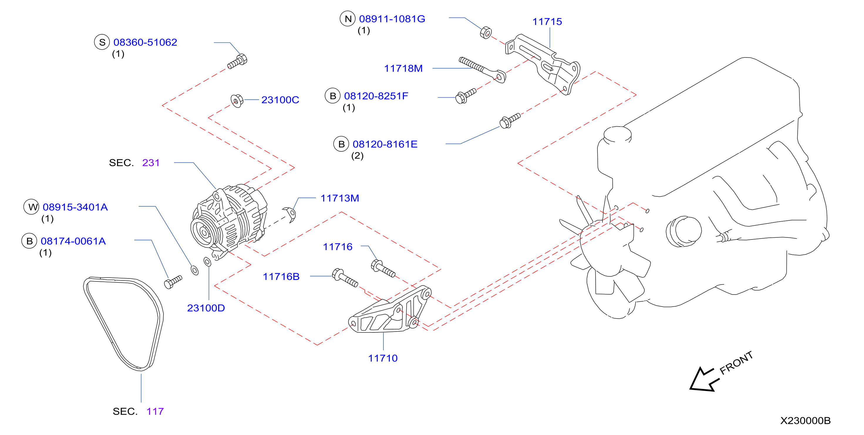 Alternator Fitting
