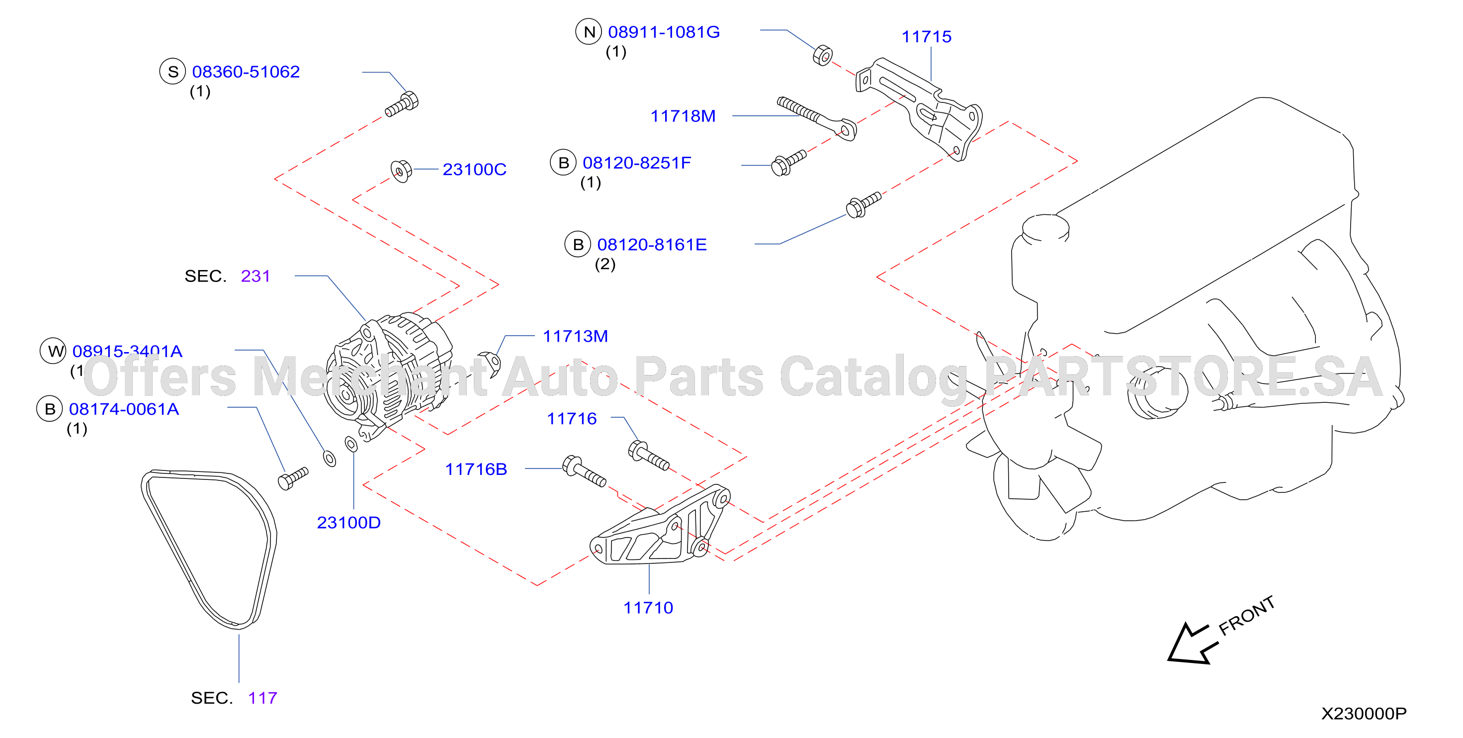 Alternator Fitting