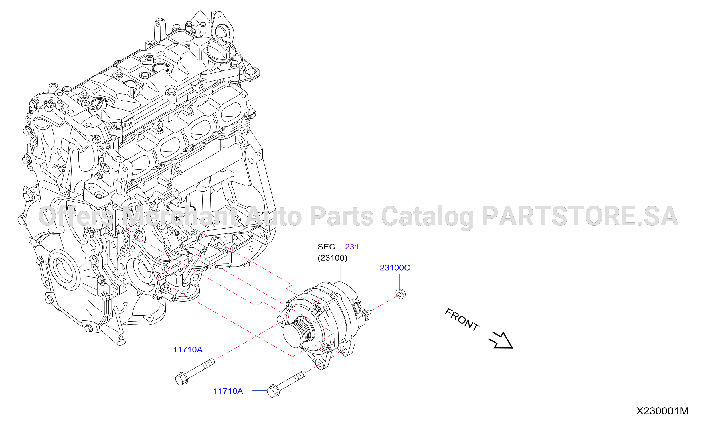 Alternator Fitting
