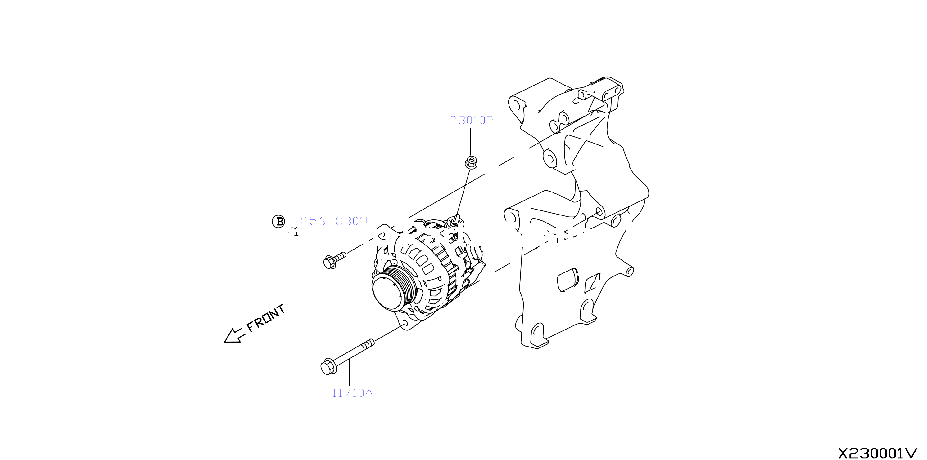 Alternator Fitting Alternator Fitting