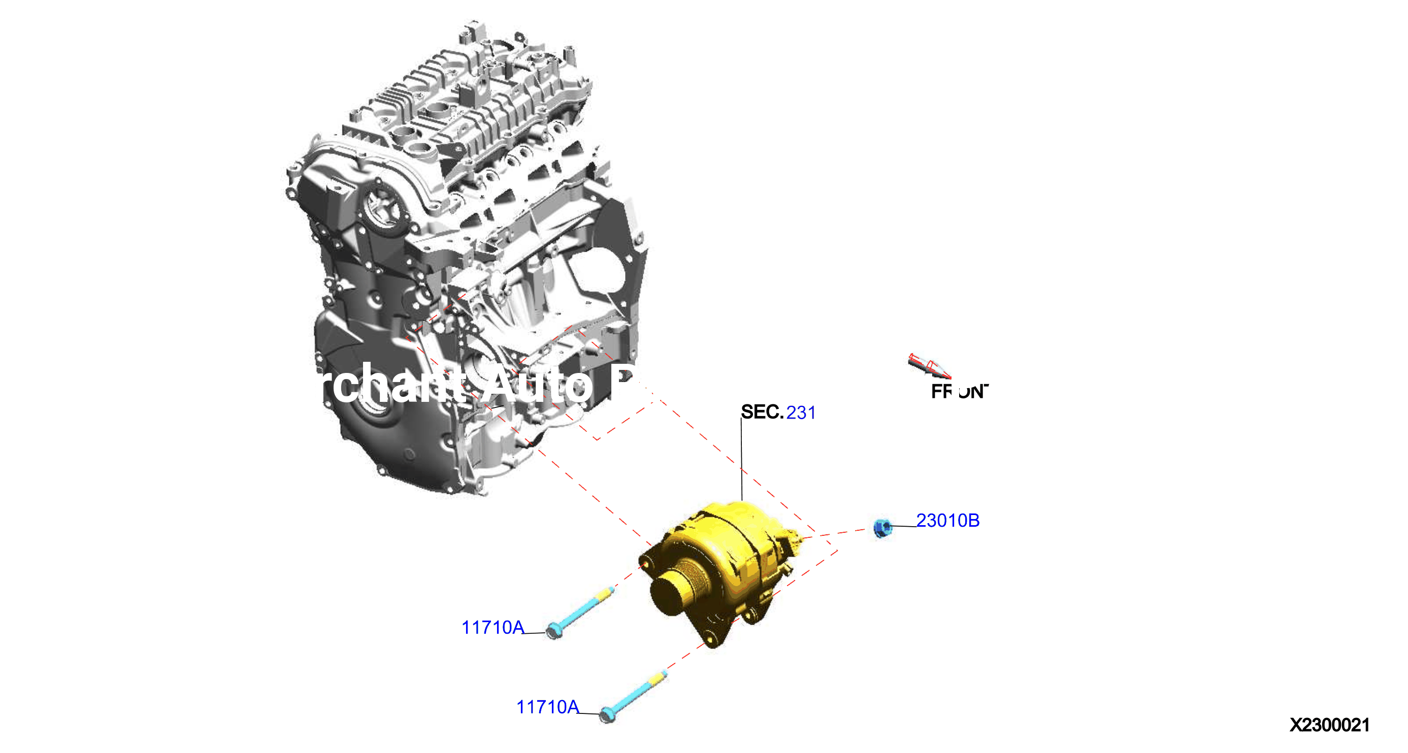 Alternator Fitting