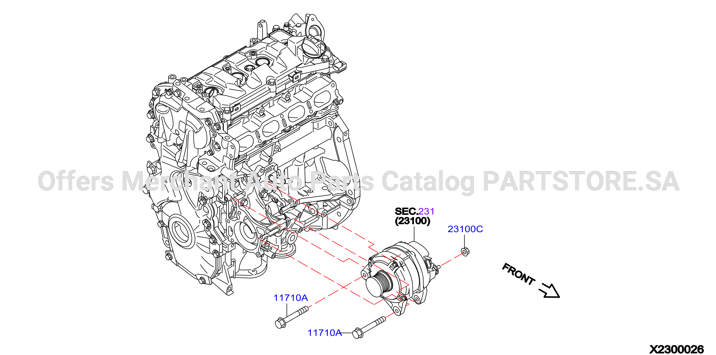 Alternator Fitting
