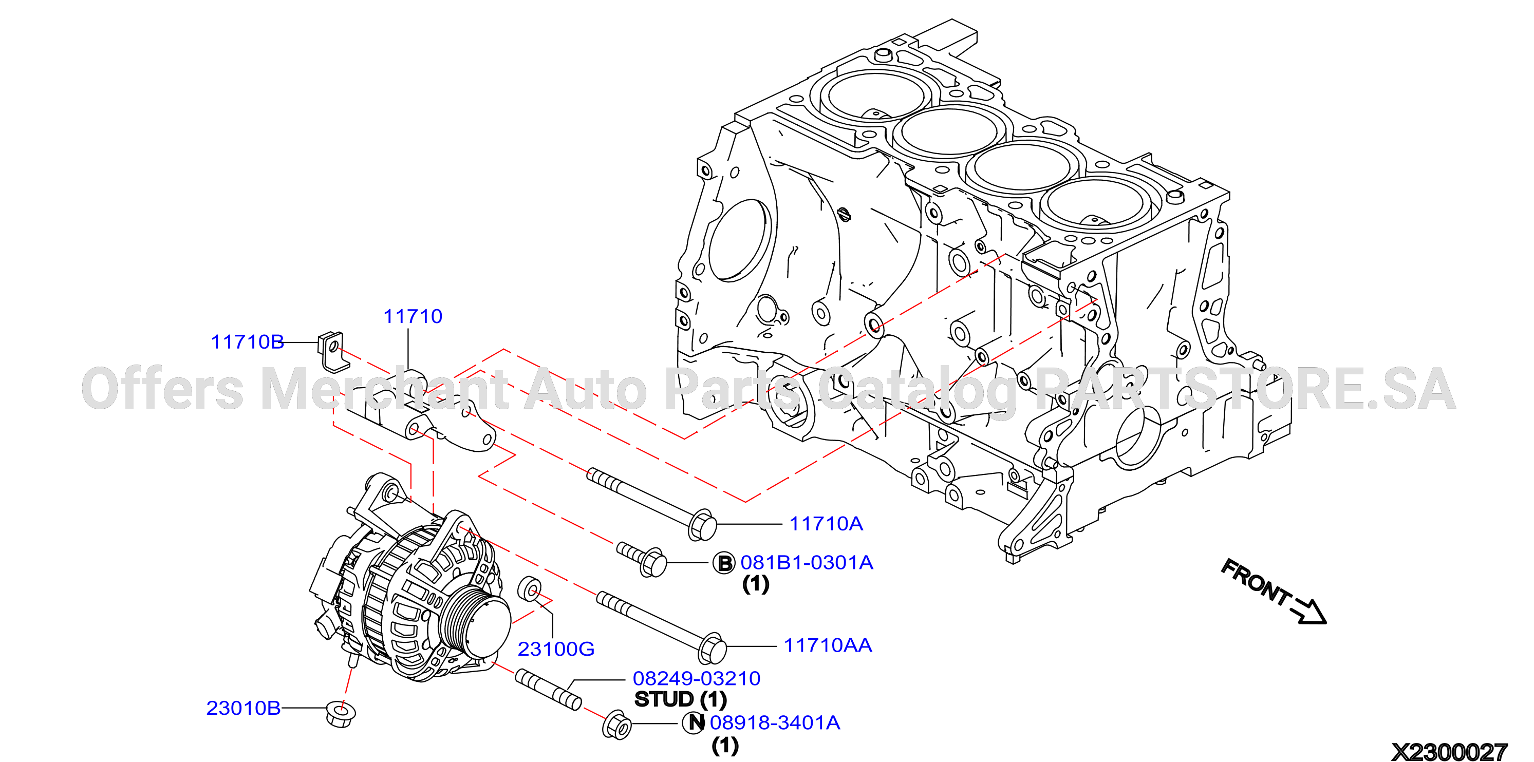 Alternator Fitting Alternator Fitting