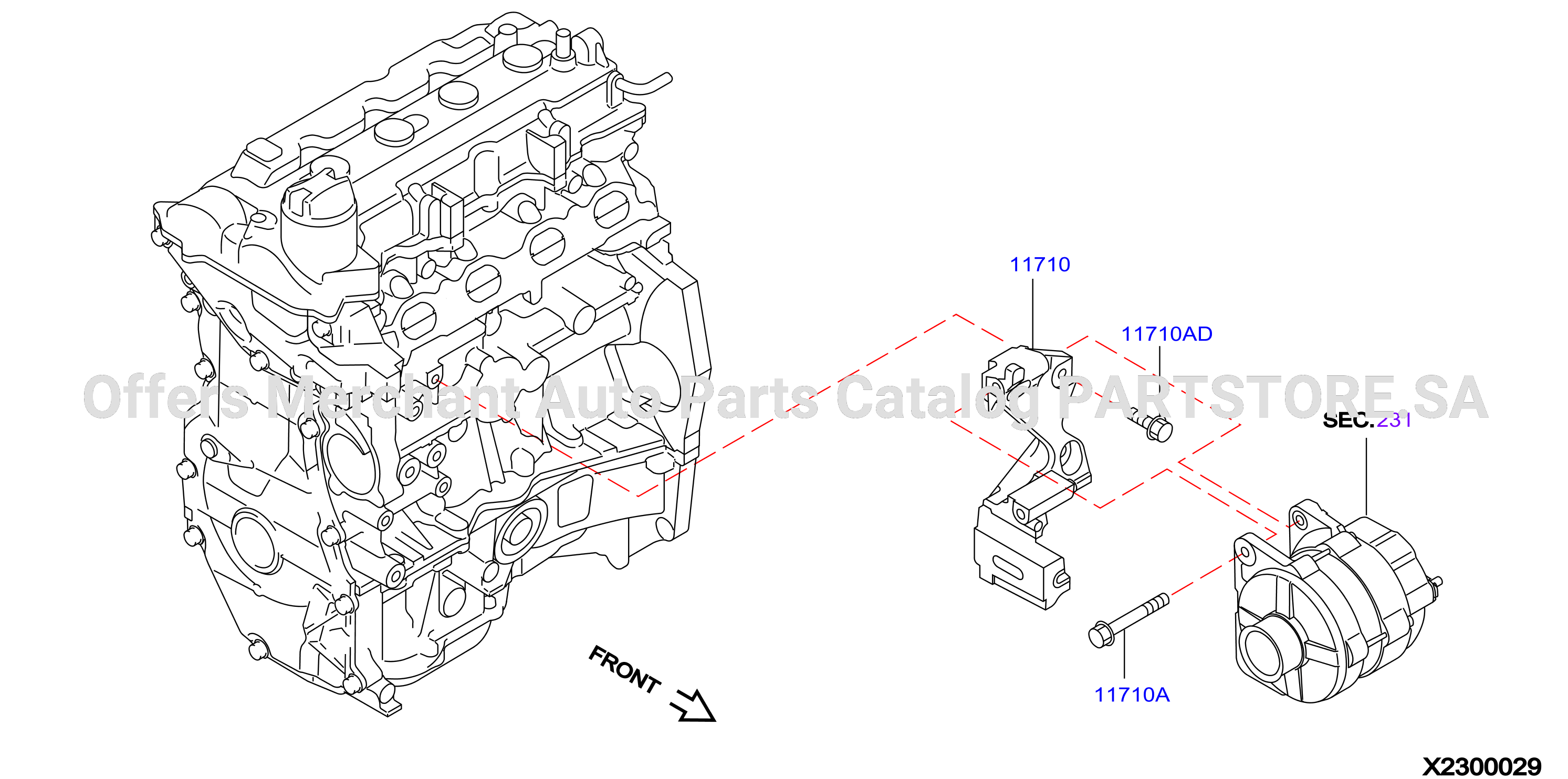 Alternator Fitting