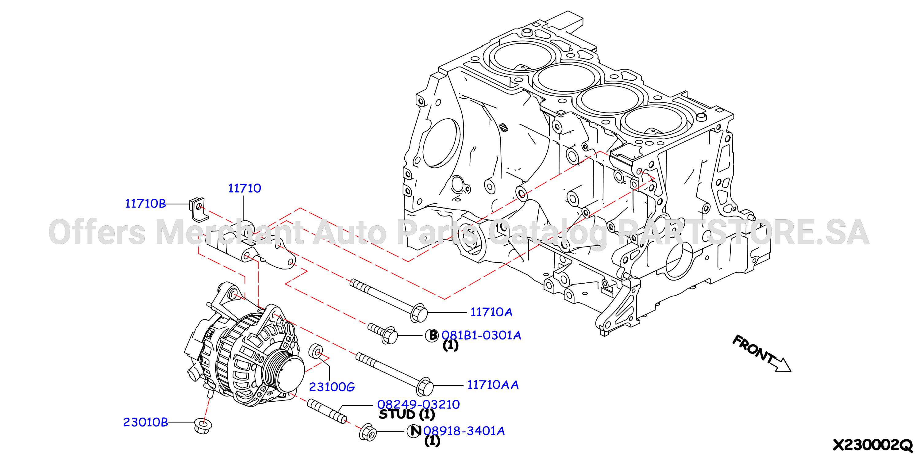 Alternator Fitting